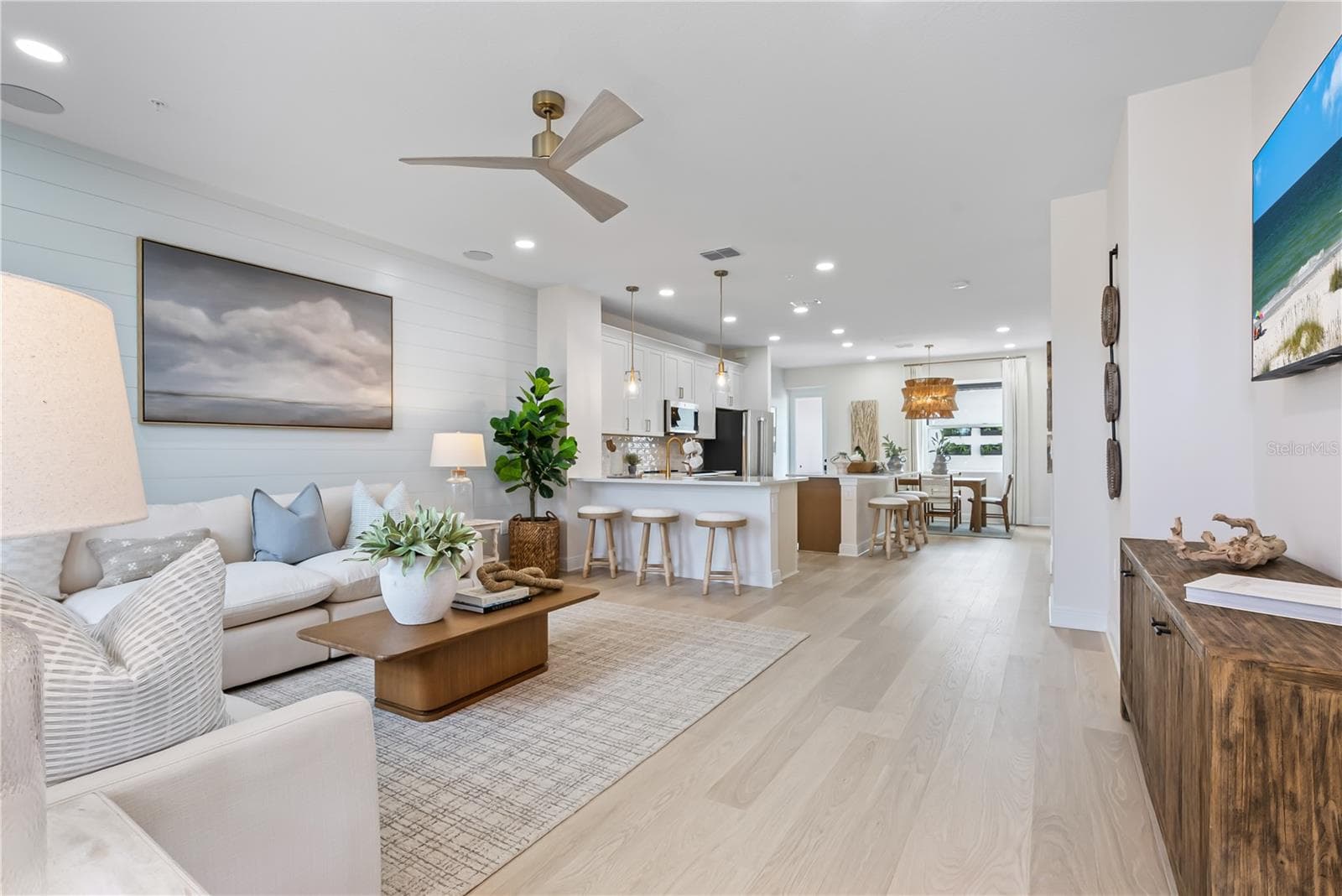Living Room:Photo description represents the model home of same floor plan. - 17836 BROADLEAF LOOP, VENICE