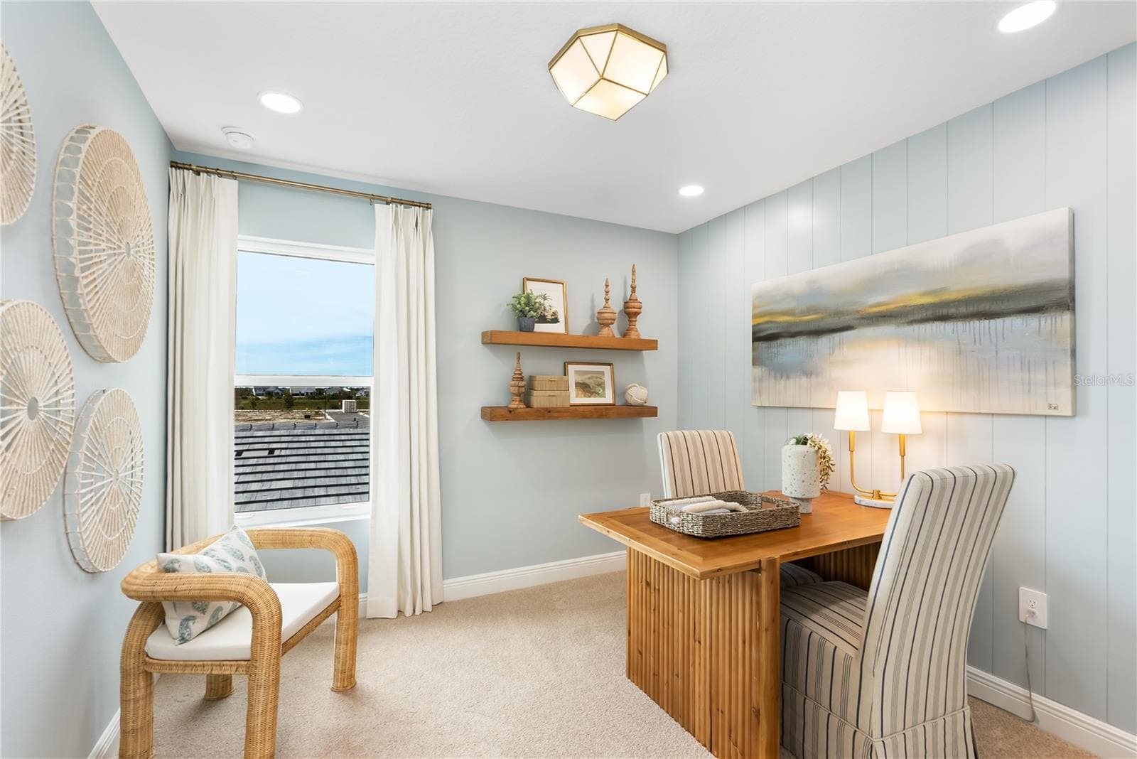 Den/Bedroom:Photo description represents the model home of same floor plan. - 17836 BROADLEAF LOOP, VENICE