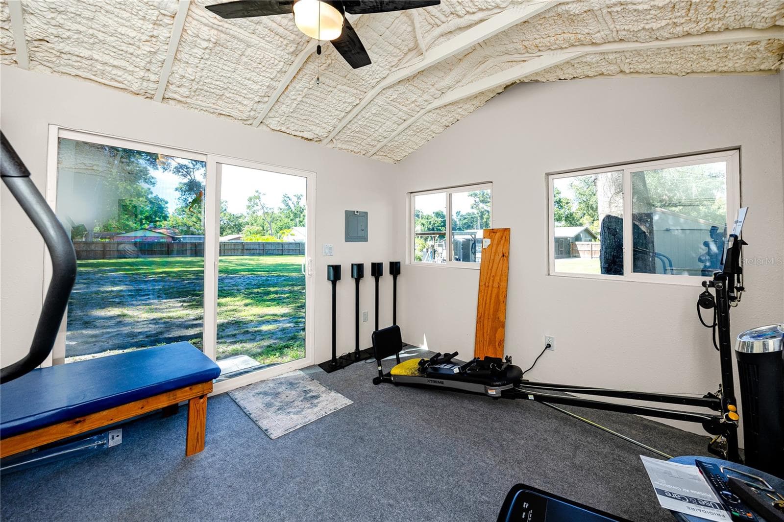 Workout room in shed - 7913 BEASLEY RD, TAMPA