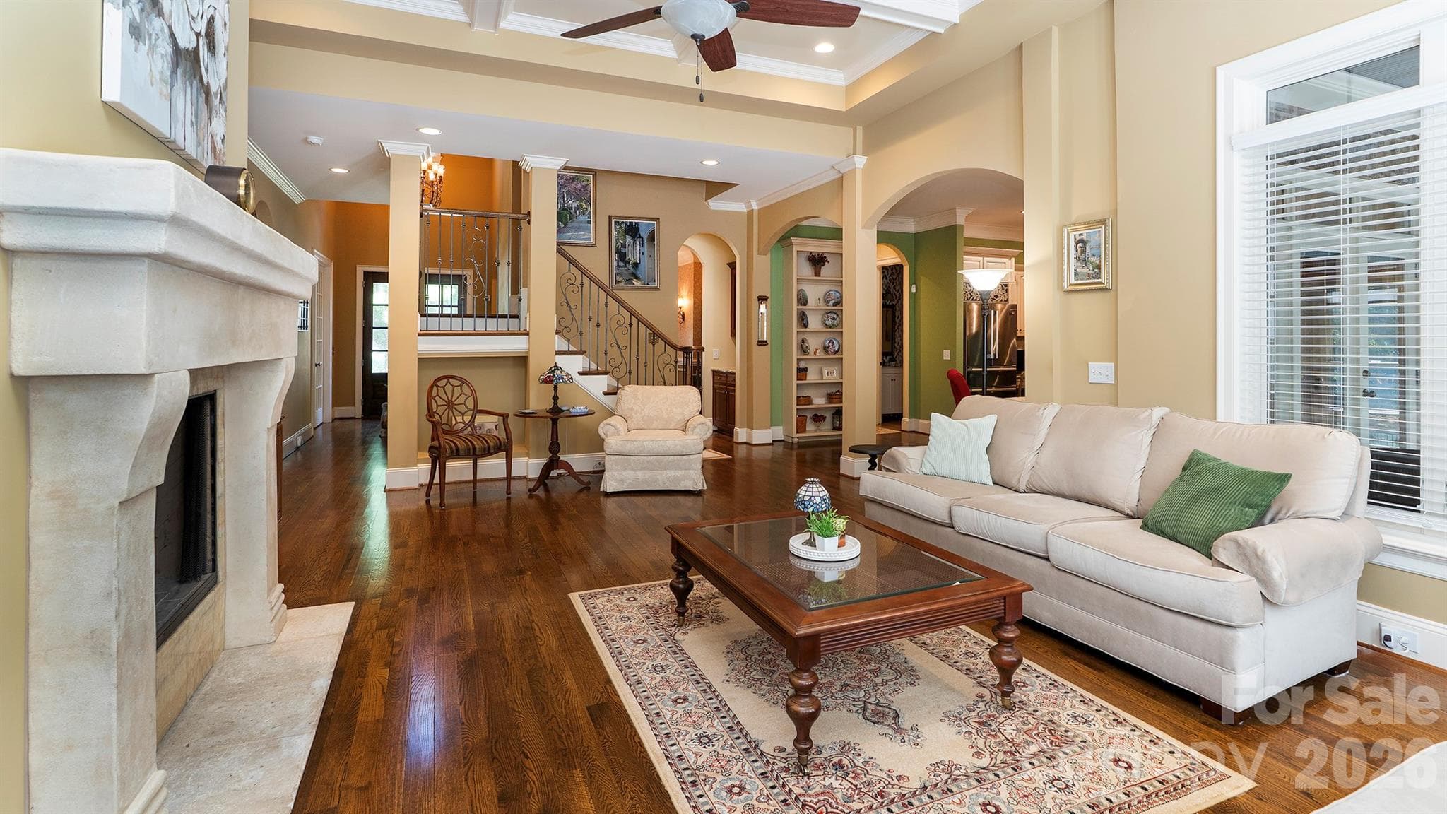 Gorgeous hardwoods throughout first floor... - 7786 Chapel Creek Drive, Denver