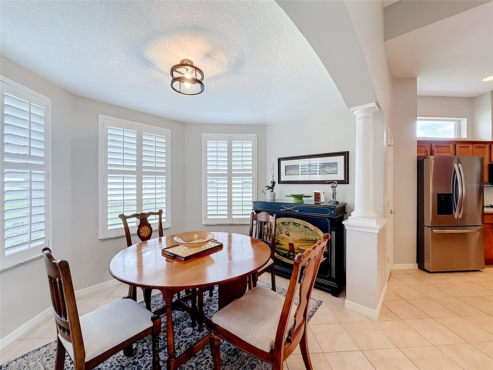 Breakfast Nook adjacent to Kitchen - 5693 GULF STREAM STREET, TAVARES