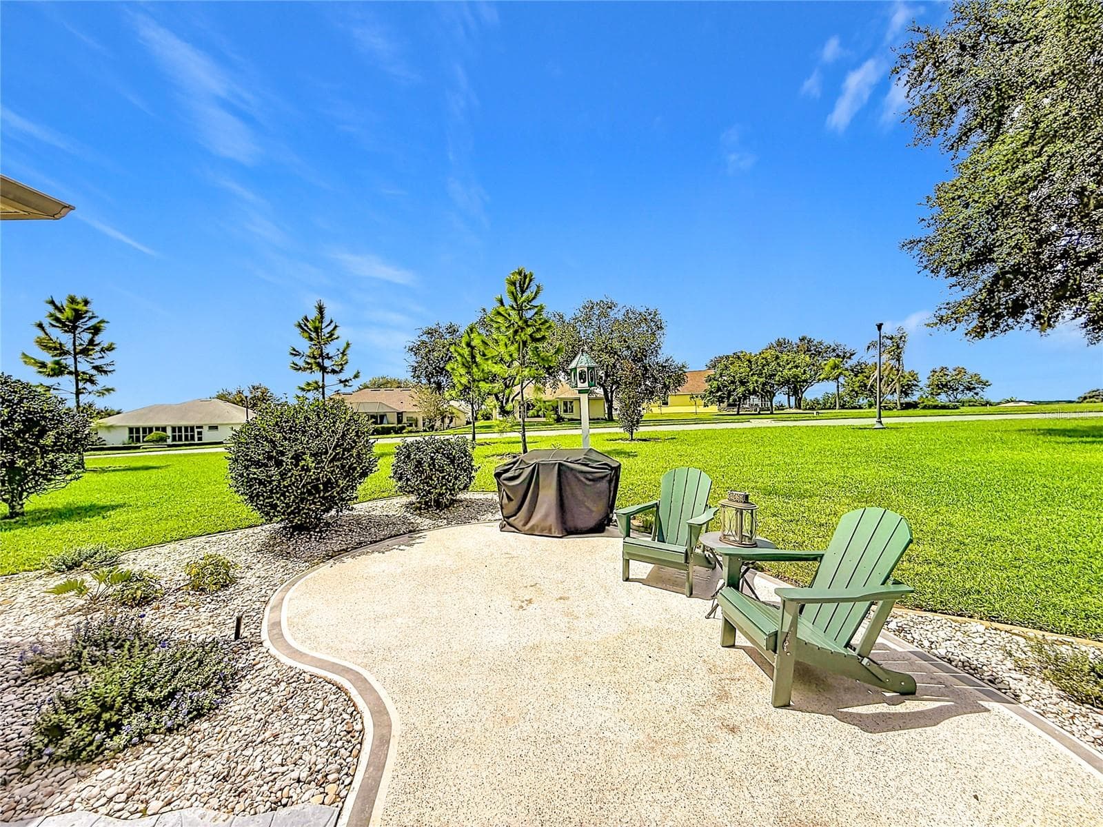 Rear Patio for Grilling - 5693 GULF STREAM STREET, TAVARES