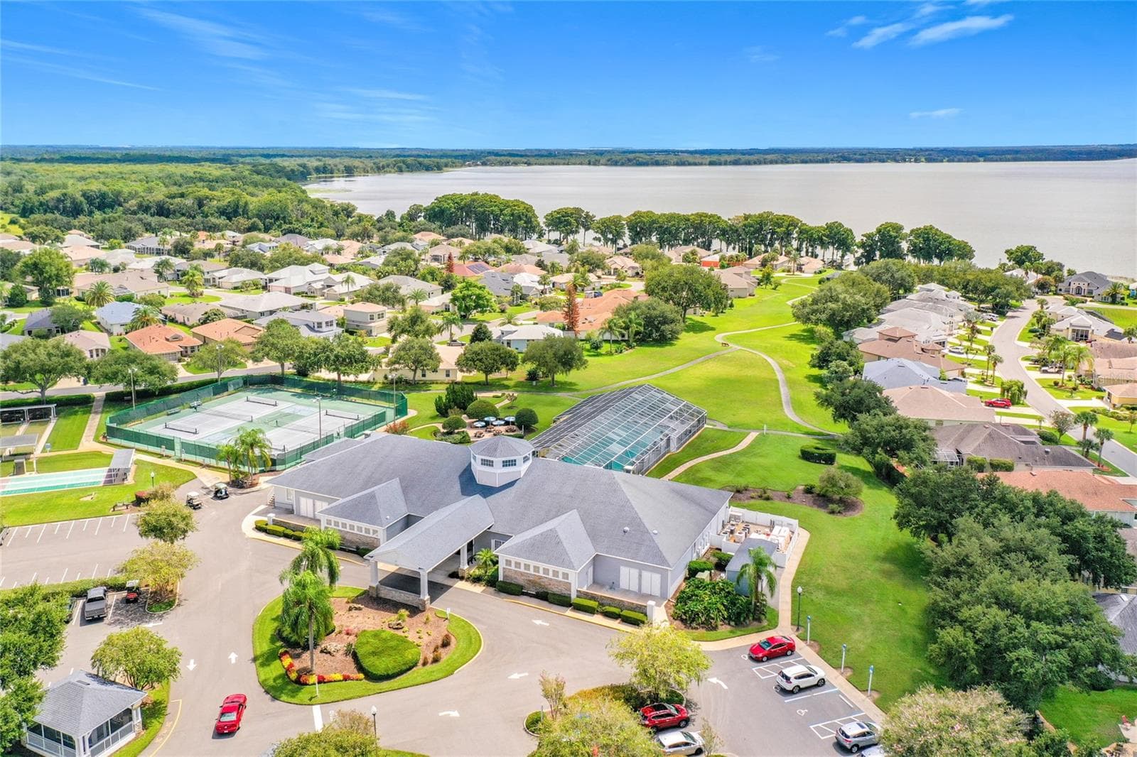 Community Clubhouse/Social Hall. Amenities include billiards, card and craft rooms, library and fitness center. - 5693 GULF STREAM STREET, TAVARES