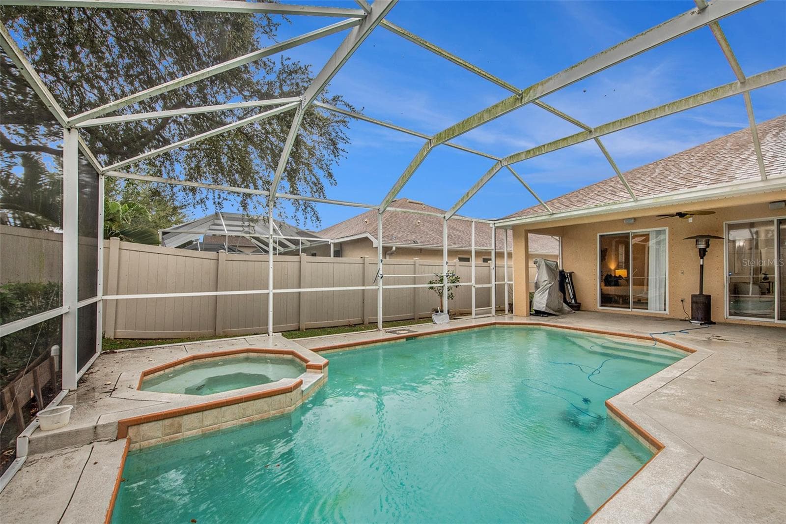 Pool/Spa Area - 4883 W BREEZE CIR, PALM HARBOR