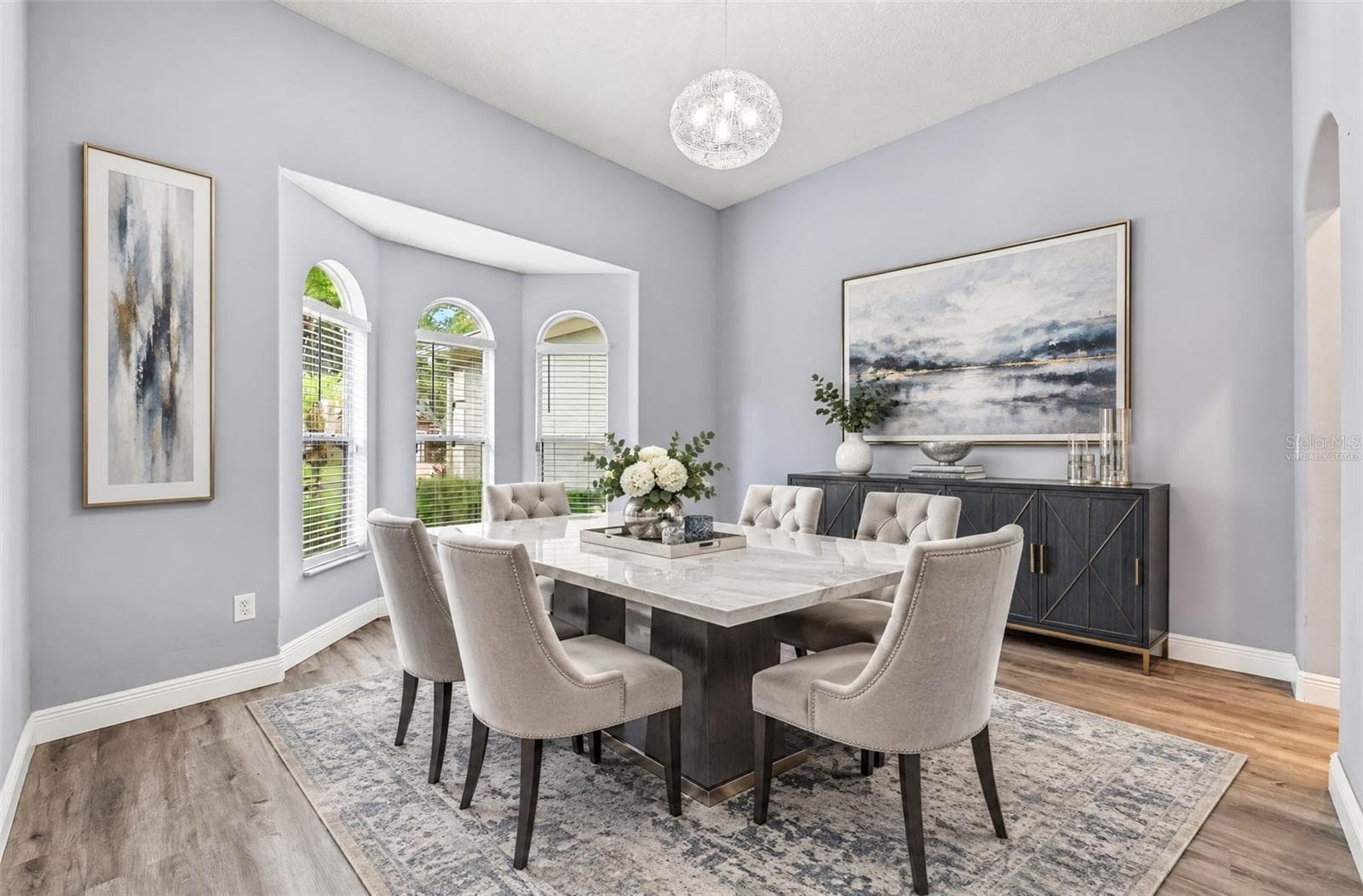 Formal Dining. Virtually Staged. - 4946 LAZY OAKS WAY, ST CLOUD