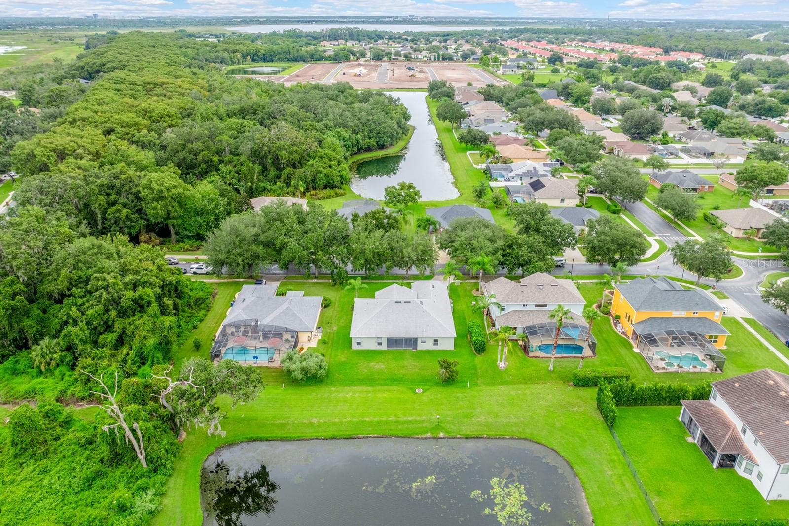 Premium pond lot. - 4946 LAZY OAKS WAY, ST CLOUD