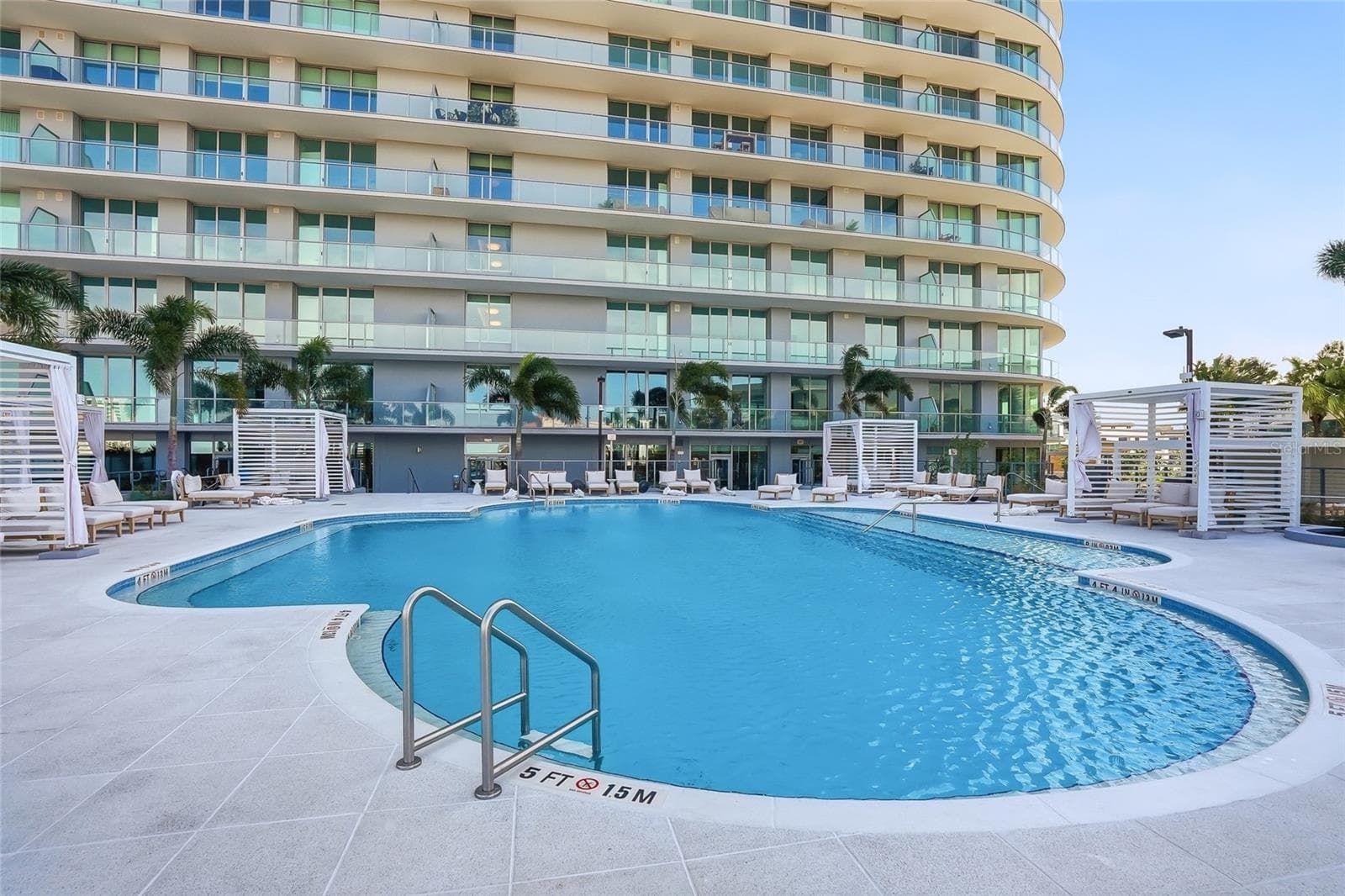 Relax and unwind at the beautifully appointed resort style pool. - 400 CENTRAL AVE #1901, ST PETERSBURG