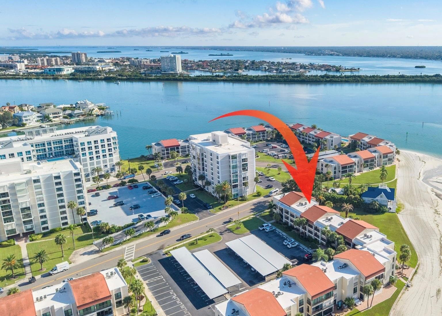 Ariel of Clearwater Beach - 865 S GULFVIEW BLVD #109, CLEARWATER BEACH