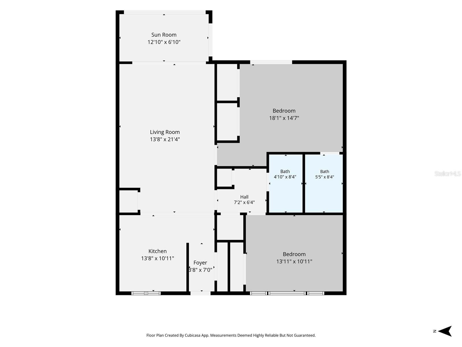 Floorplan - 865 S GULFVIEW BLVD #109, CLEARWATER BEACH