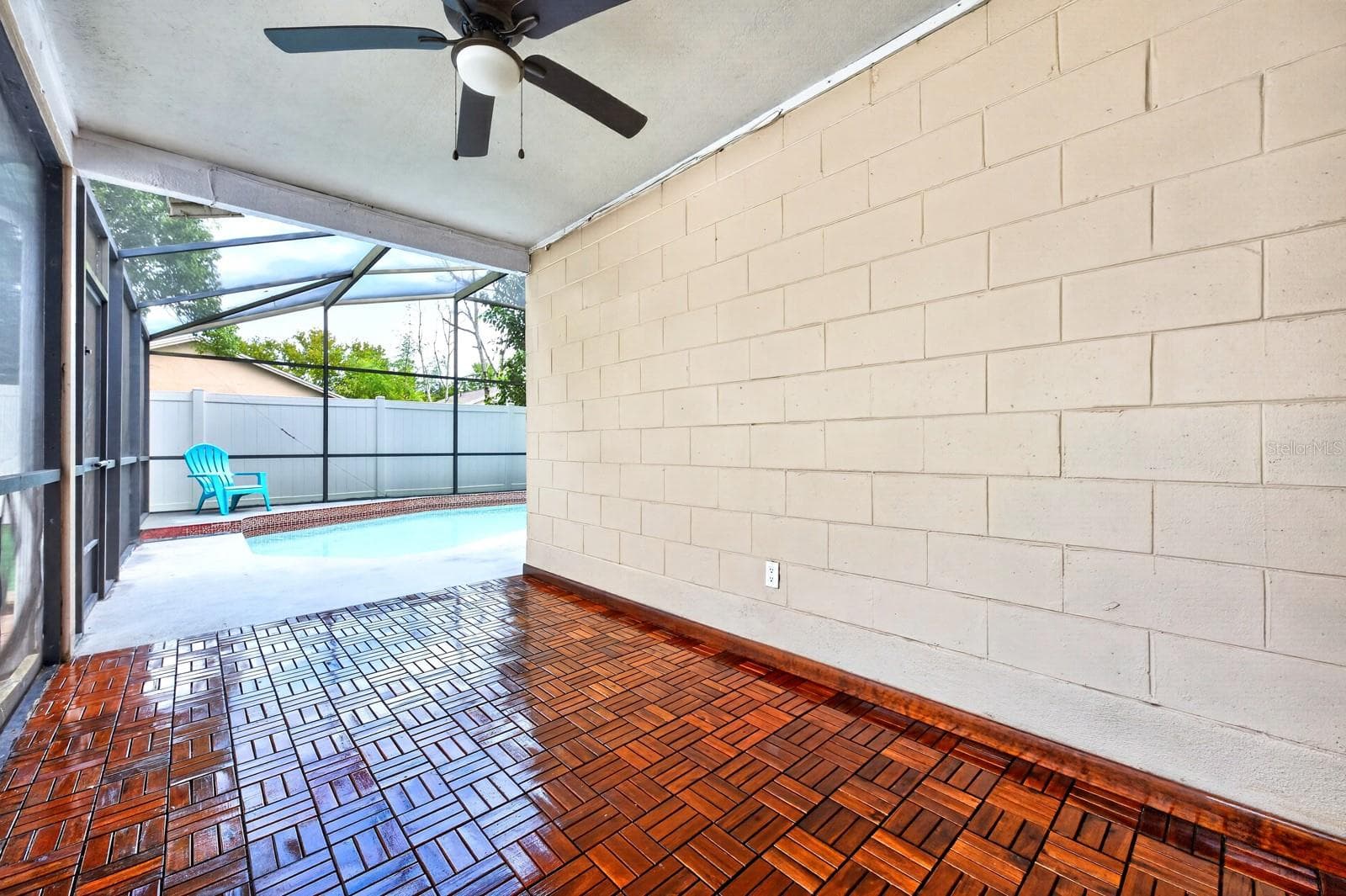 Covered Lanai. - 9905 DEAN ACRE DR, ORLANDO