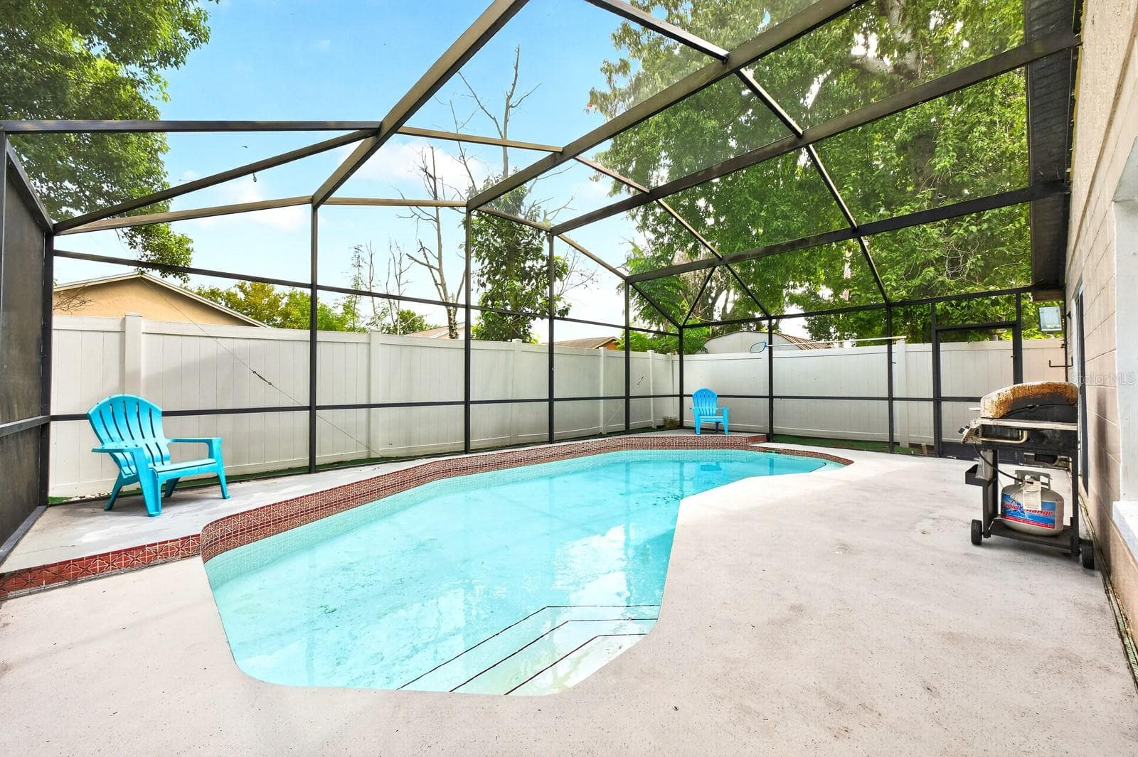Screened Pool. - 9905 DEAN ACRE DR, ORLANDO