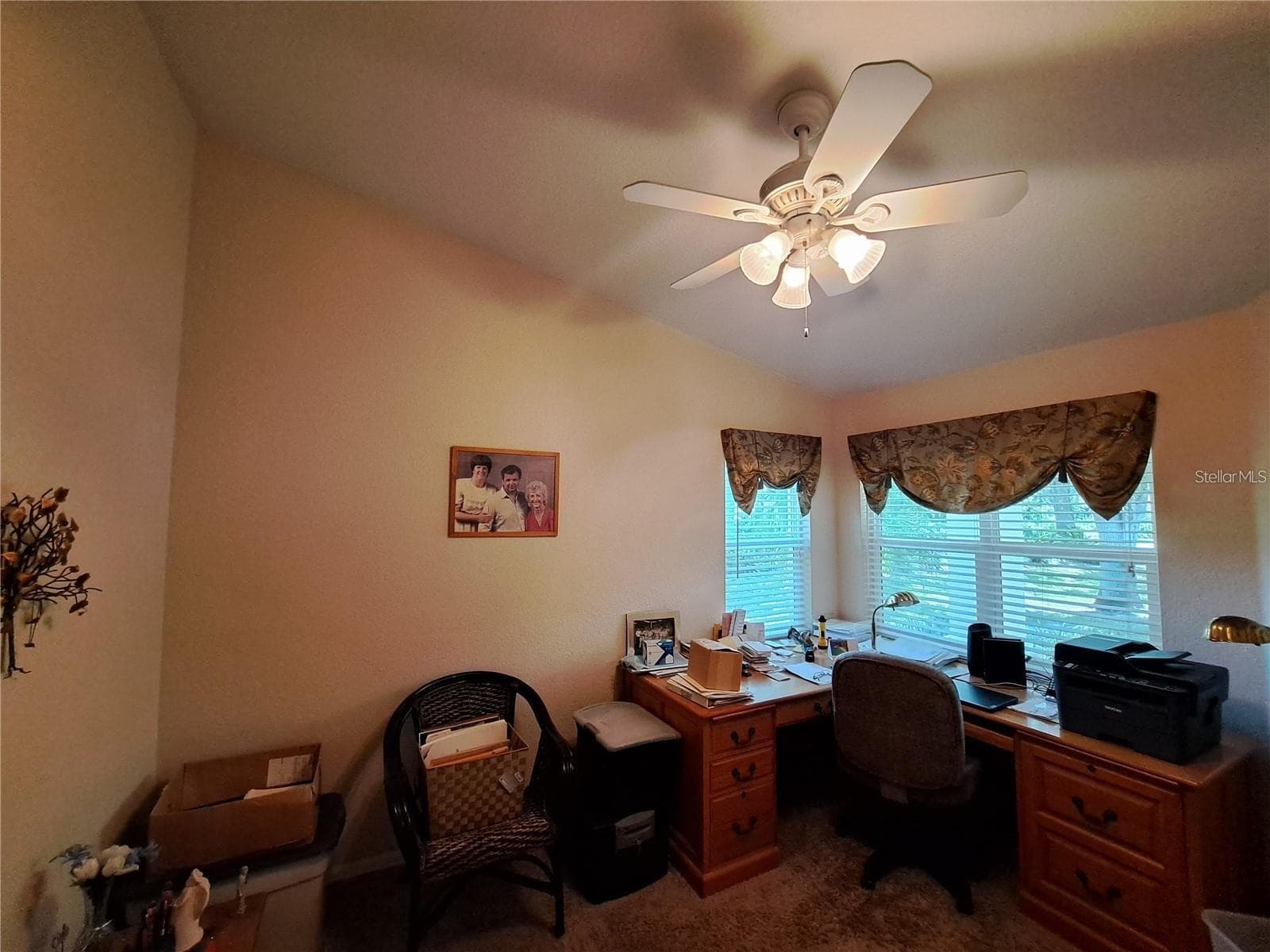 1st bedroom converted to Office - sill size of the bedroom and walking closet - 5316 LOCHMEAD TER, ZEPHYRHILLS