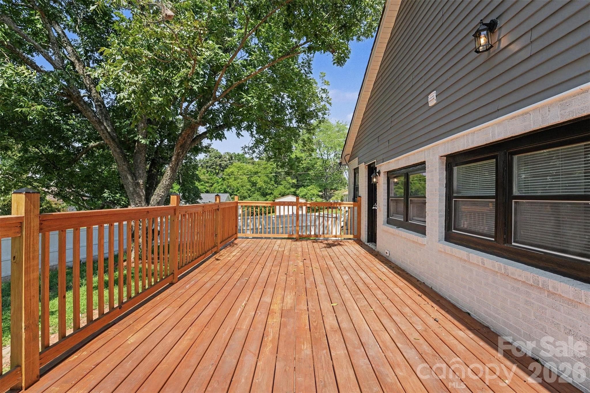Back deck - 600 S Chapel Street, Landis