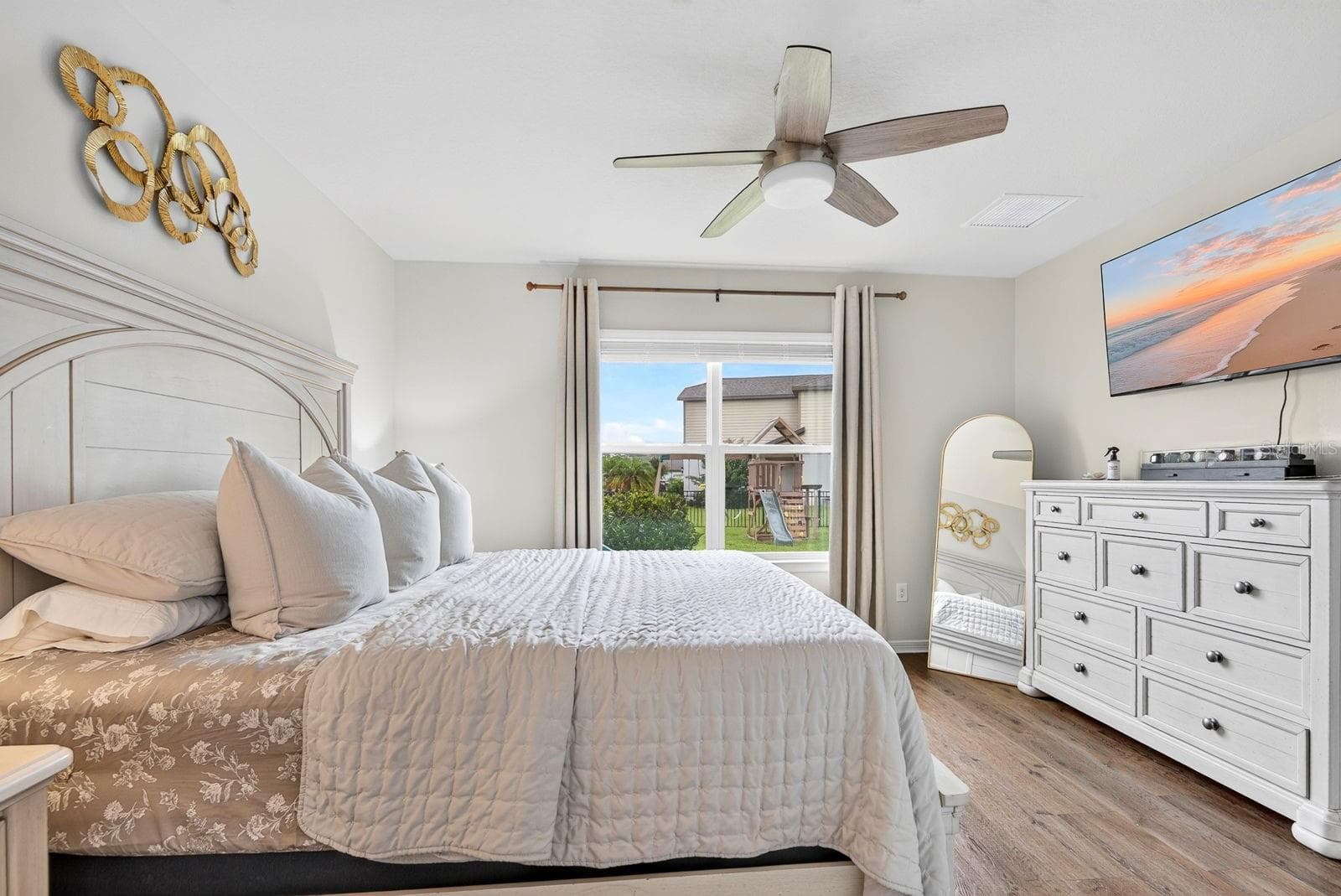 Facing Back of home from master suite - 9348 ROYAL RIVER CIR, PARRISH