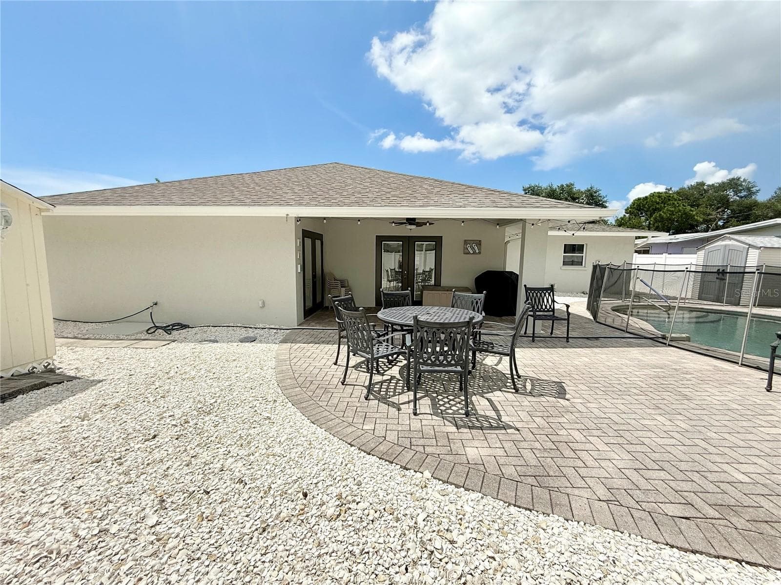 Big Yard, completely fenced in, covered lanai - 4013 52ND STREET CT W, BRADENTON