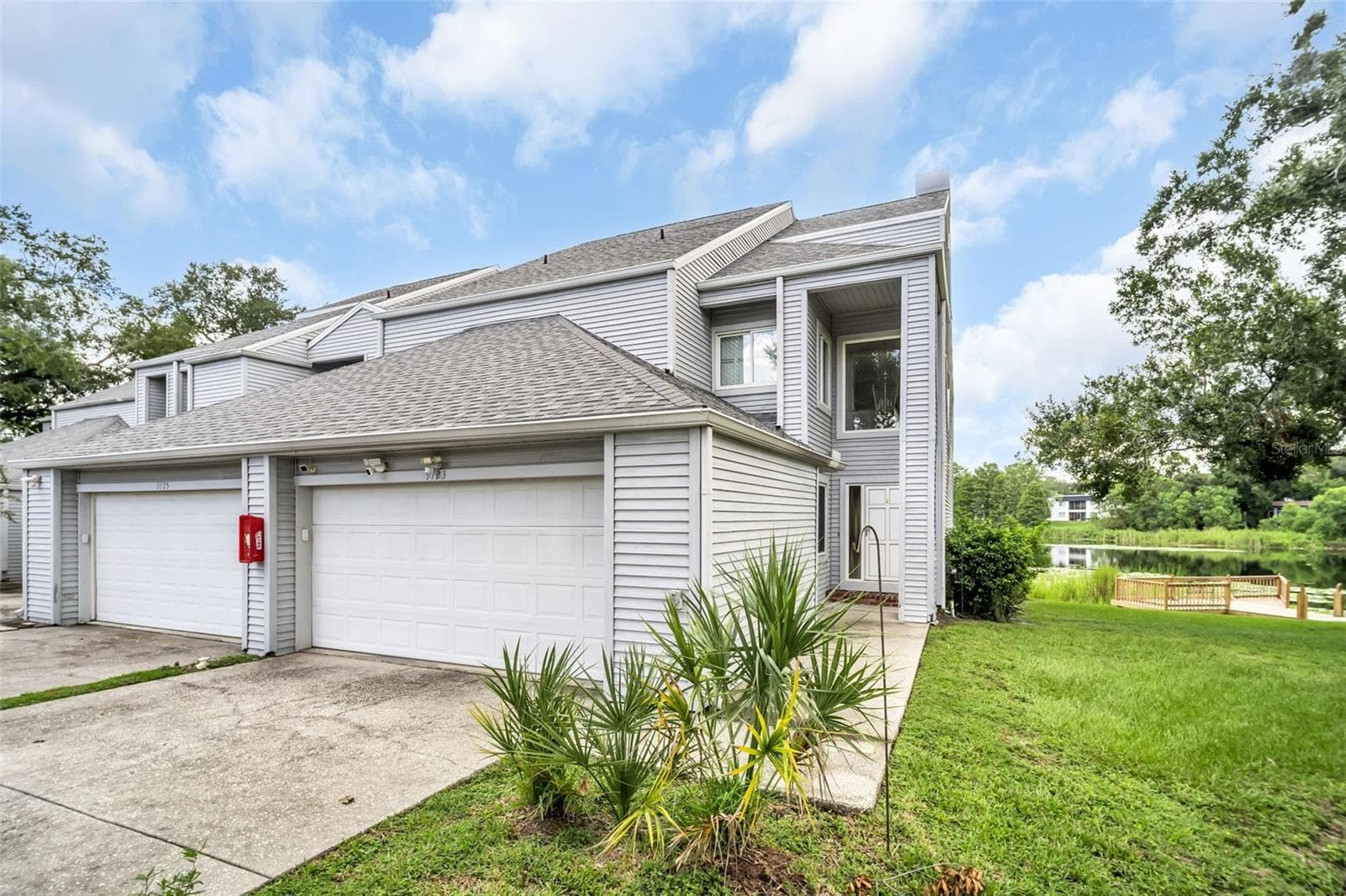 Front of the home - 9723 TIFFANY OAKS LN #3B, TAMPA