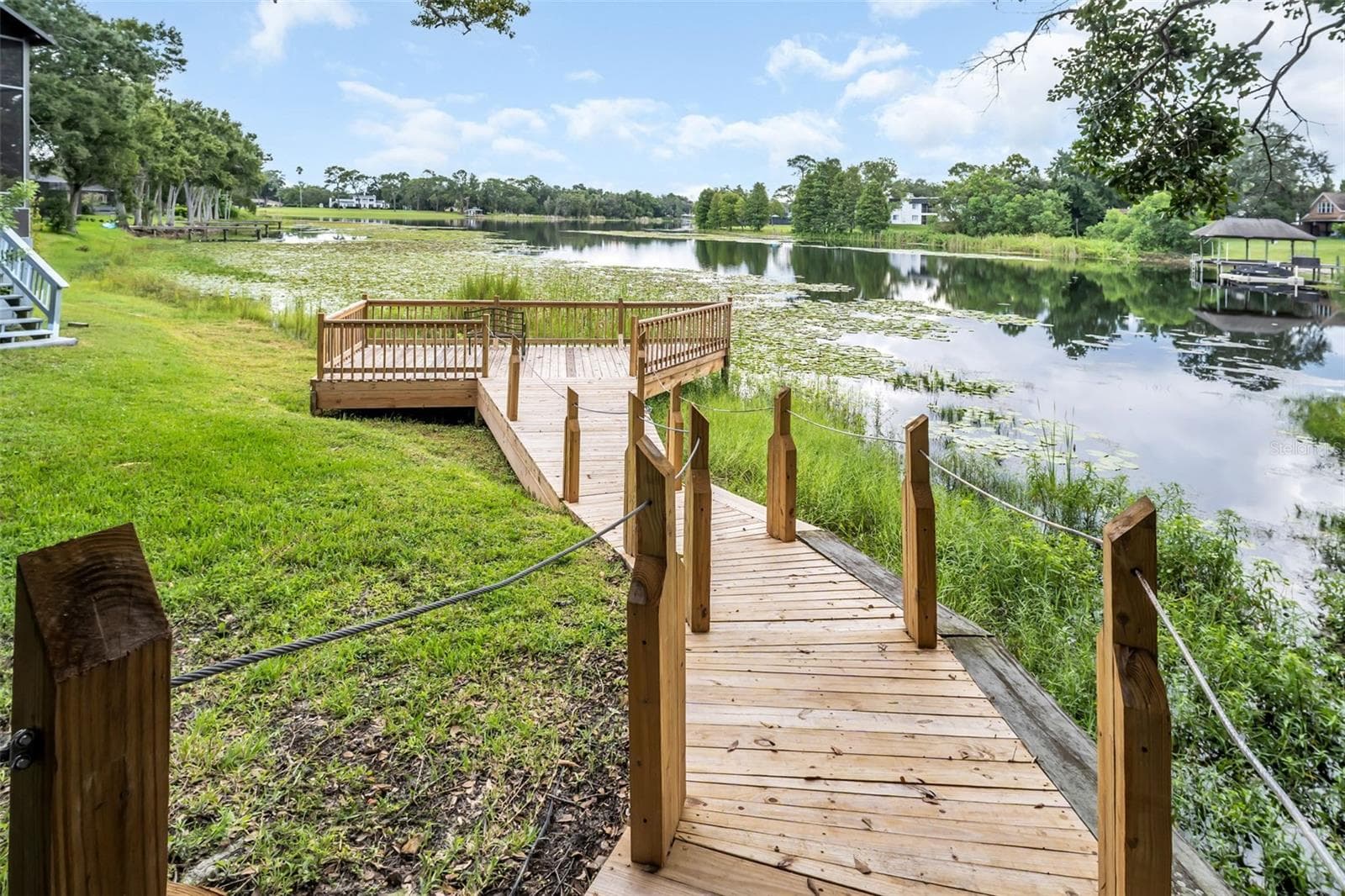 Community dock - 9723 TIFFANY OAKS LN #3B, TAMPA