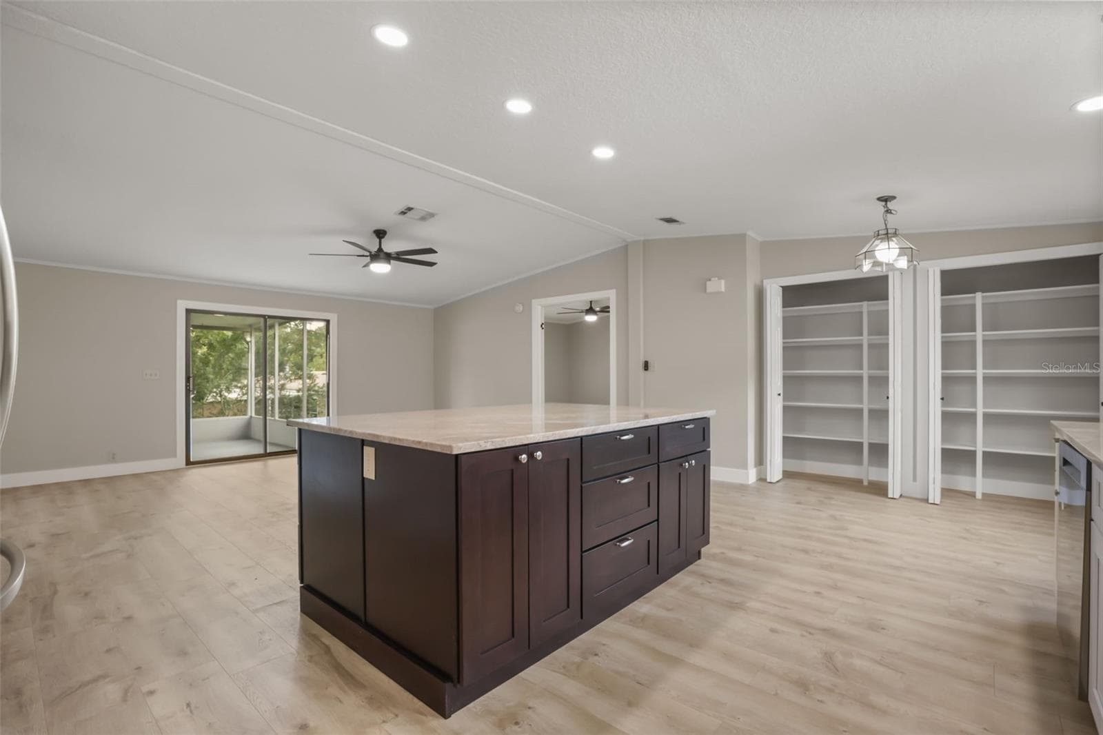 Island with Quartzite Countertops and Pull Out Drawers - 3928 N CITRUS CIR #691, ZELLWOOD