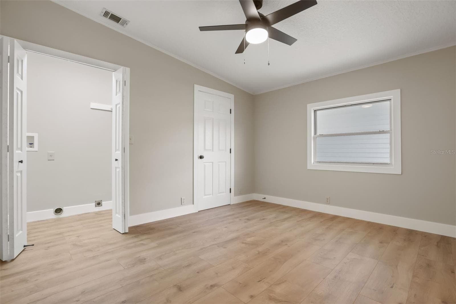 Double closet has Washer/Dryer Hookup and Closet Rod - 3928 N CITRUS CIR #691, ZELLWOOD