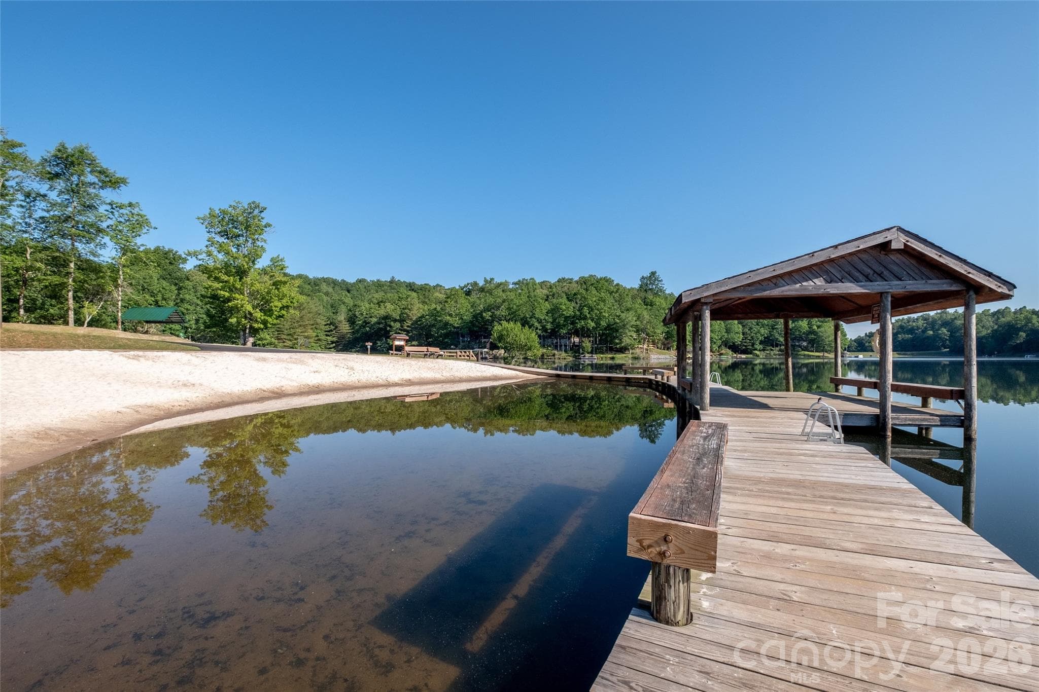 Beach and communitiy area at Lake Atigahi - 960 Middle Connestee Trail, Brevard