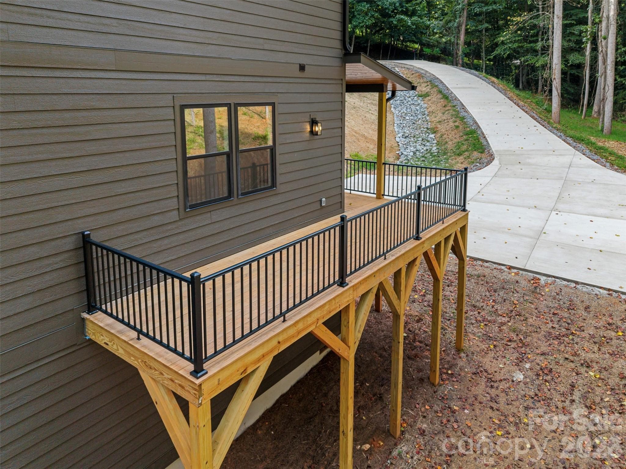 Single Family Residence at 129 Quiet Woods Drive, Leicester, photo 46 of 48