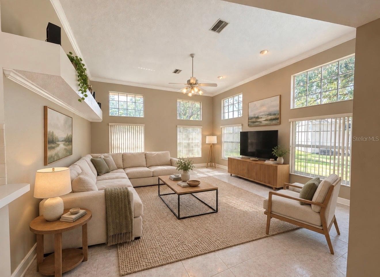 Family room - 9084 BLAINE RD, SPRING HILL