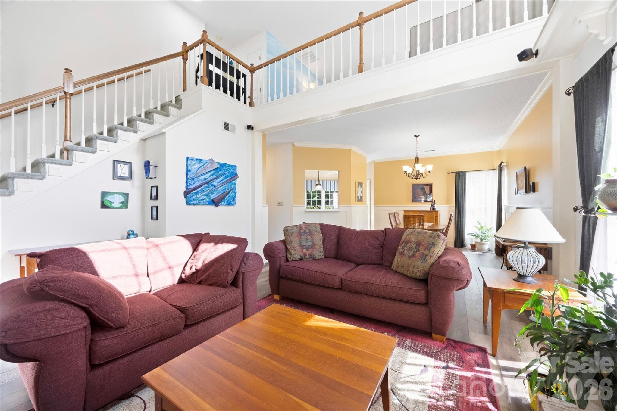 Open and airy entrance - 2112 Long Ridge Lane, Charlotte