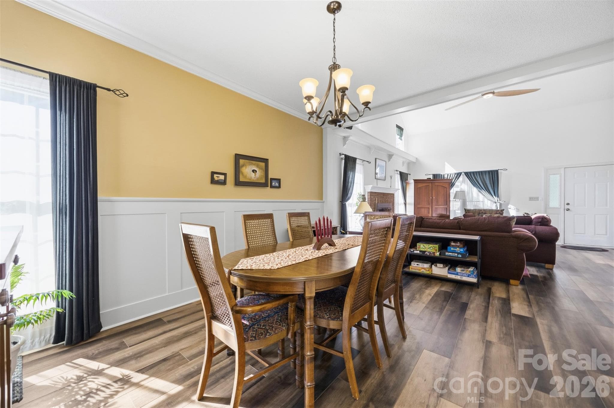 Semi-formal dining room - 2112 Long Ridge Lane, Charlotte