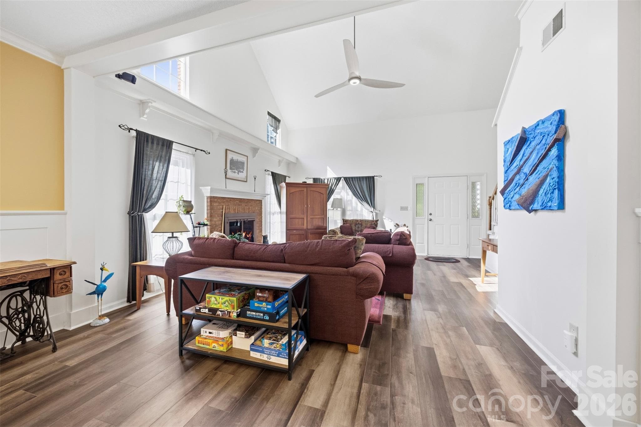 Open floorplan - 2112 Long Ridge Lane, Charlotte