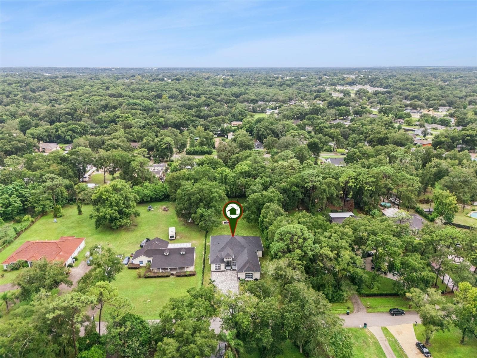 Aerial View - 1614 JEANETTE ST, APOPKA