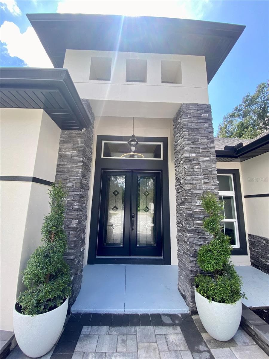 Stone Front Entrance - 1614 JEANETTE ST, APOPKA