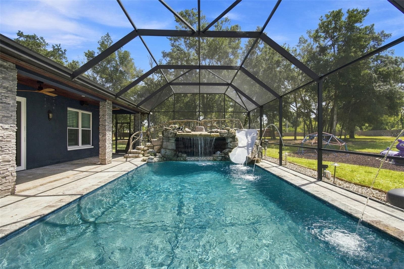 GROTTO BUILT BY DISNEY DESIGNER - 14122 CHESTERFIELD TRL, HUDSON