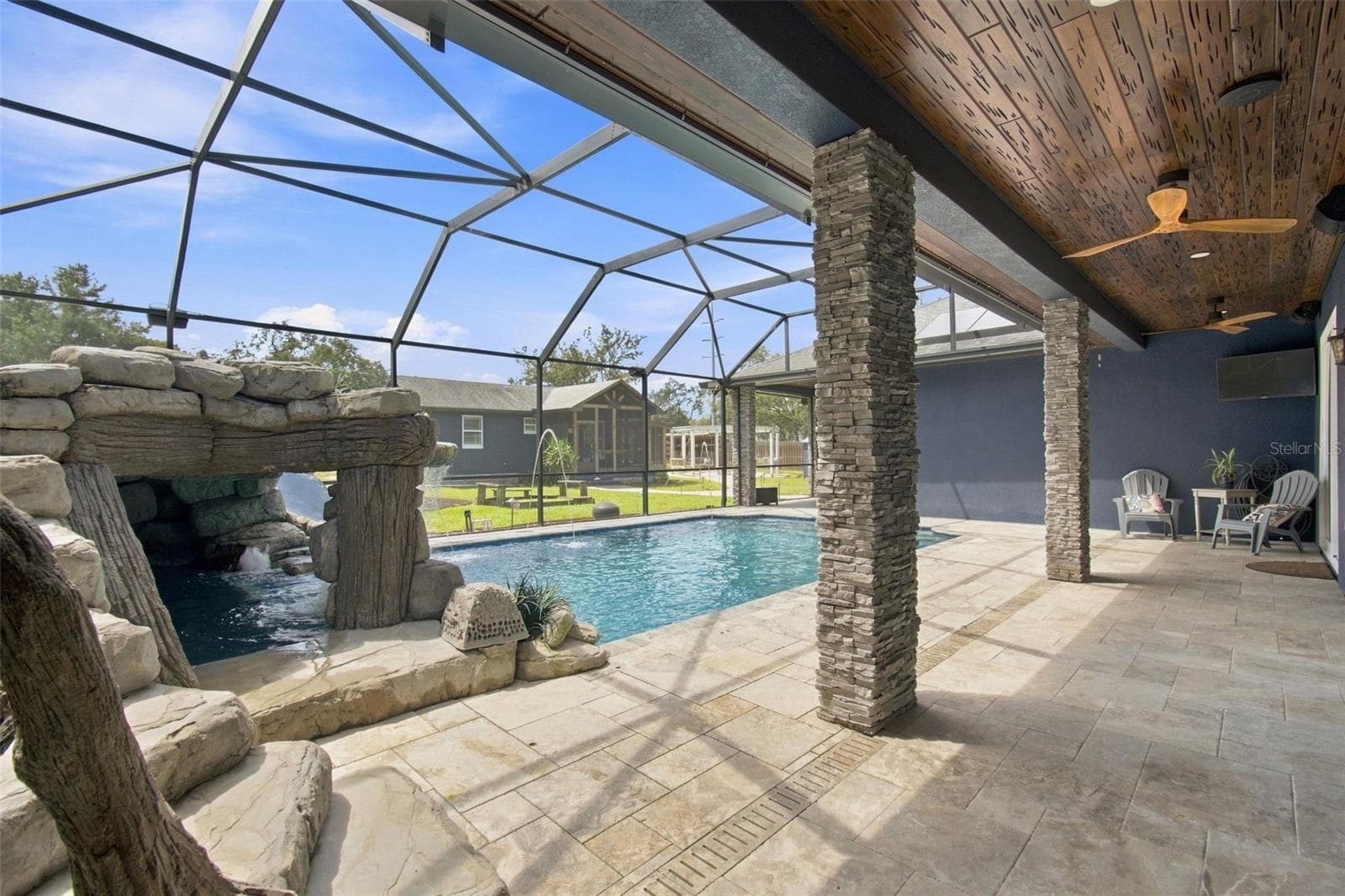 NOTICE THE BEAUTIFUL PECKY CYPRESS LANAI - 14122 CHESTERFIELD TRL, HUDSON