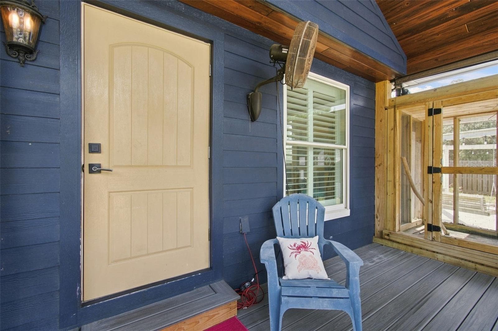 GUEST COTTAGE FRONT PORCH - 14122 CHESTERFIELD TRL, HUDSON
