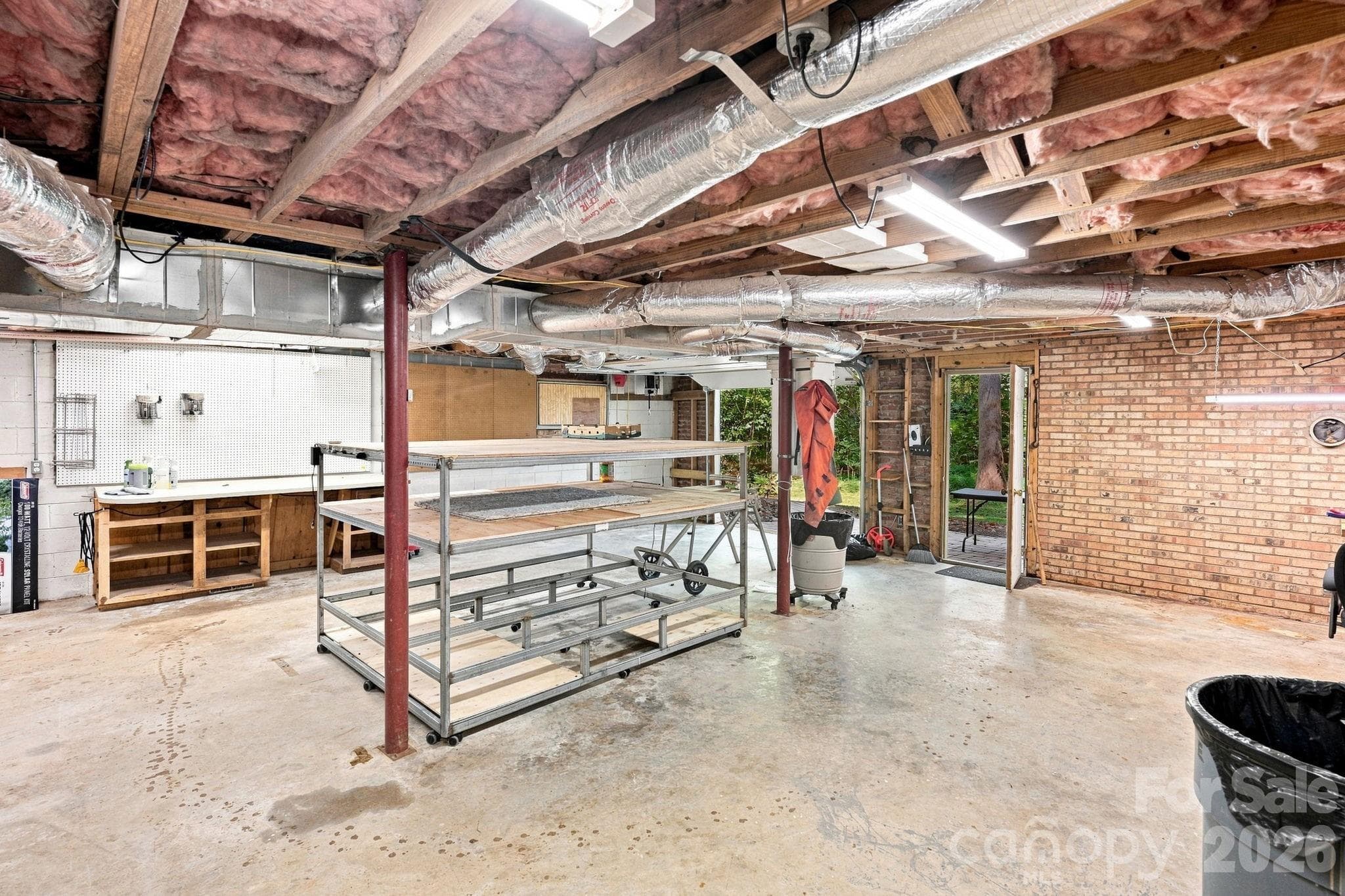 Lower/Basement Level Workshop - 19317 Davidson Concord Road, Davidson
