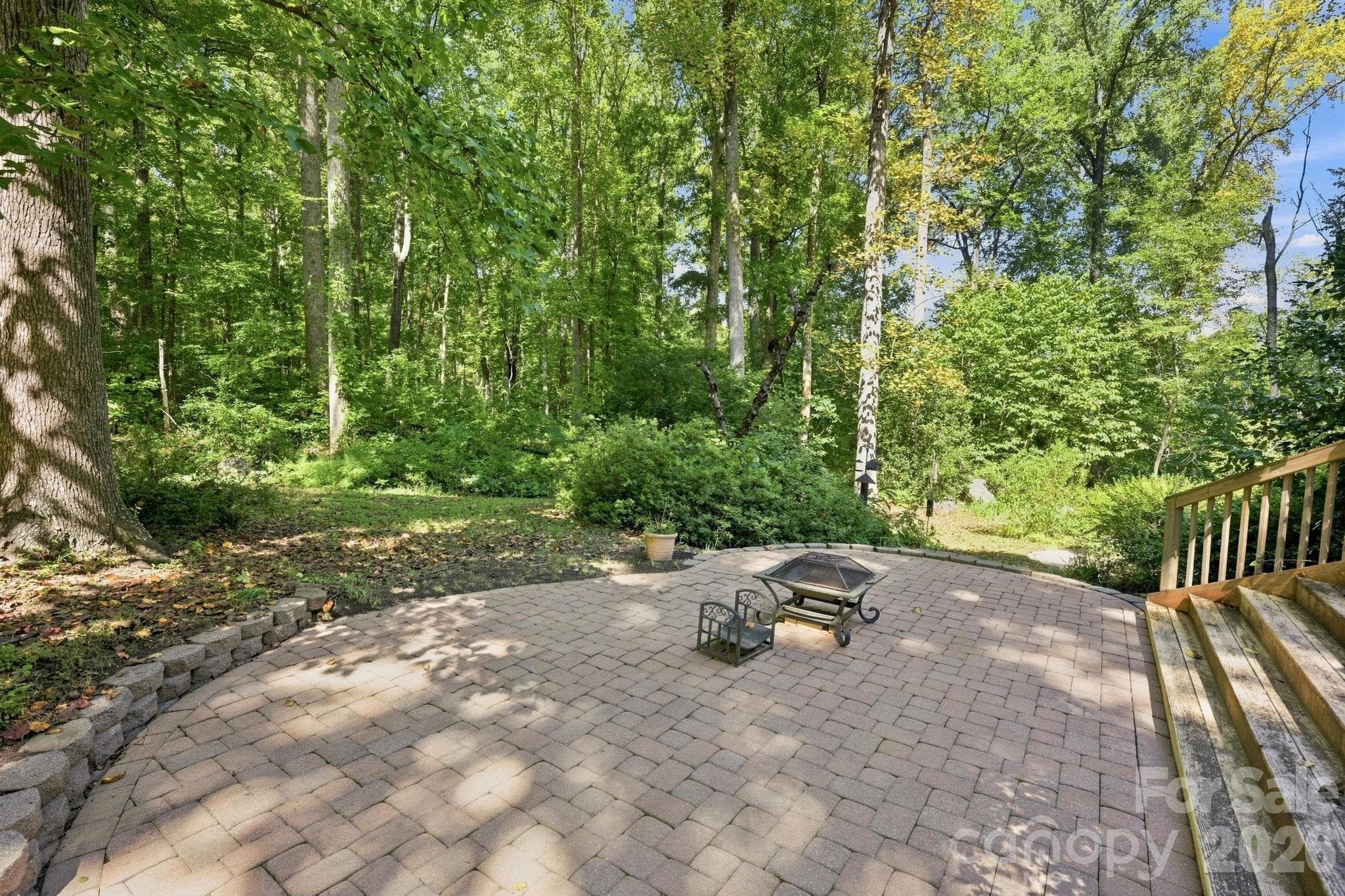 Large Paver Patio - 19317 Davidson Concord Road, Davidson