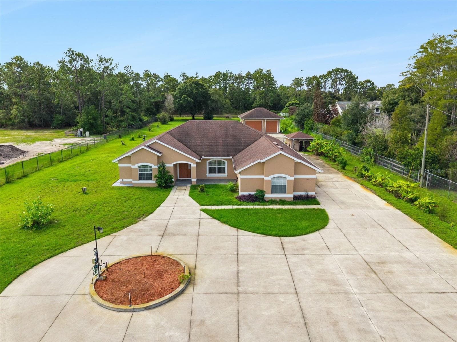 View of the front of the home. - 19532 SHELDON ST, ORLANDO