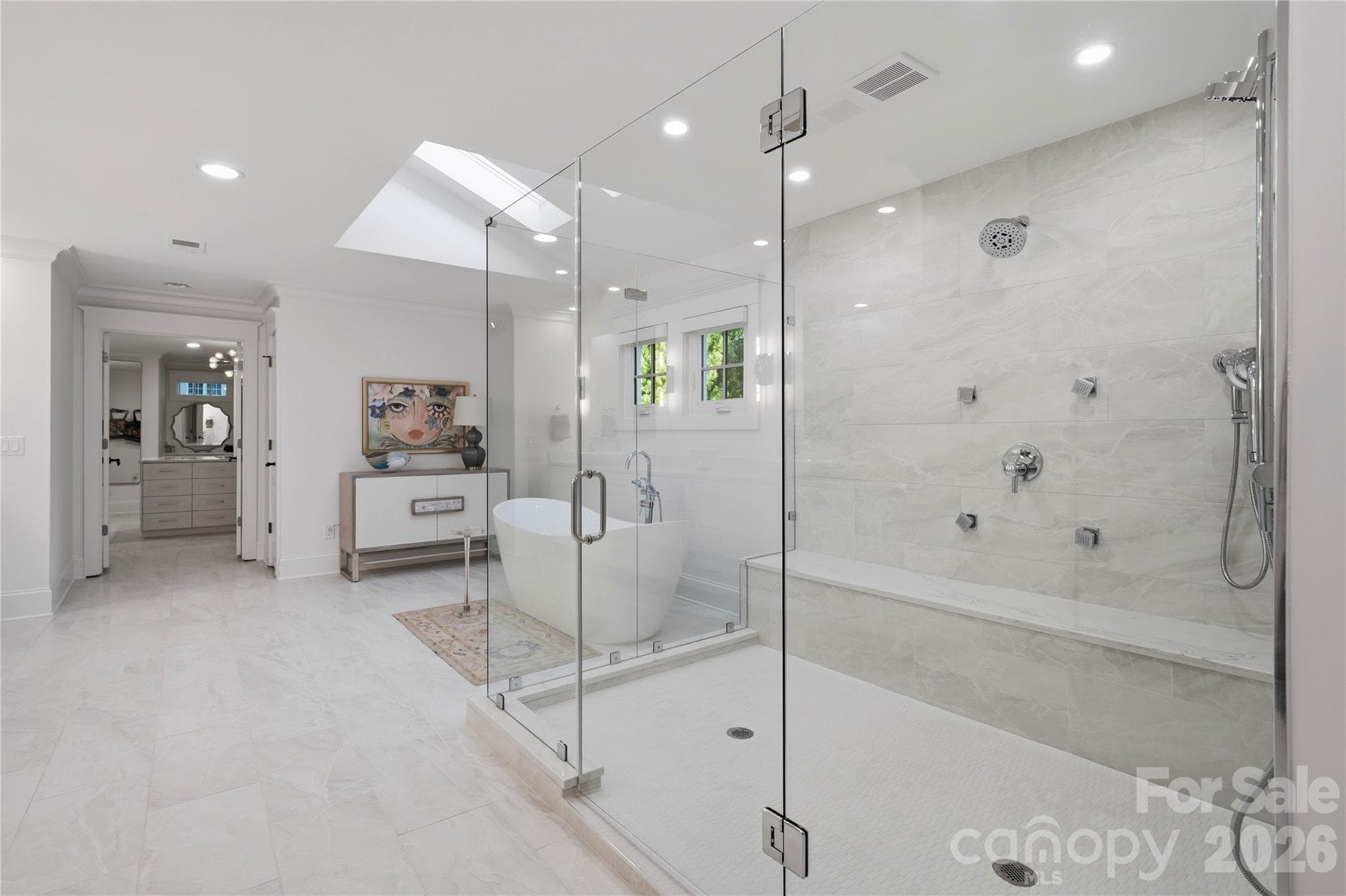 Owner's Bath Suite - 6239 Sharon Hills Road, Charlotte