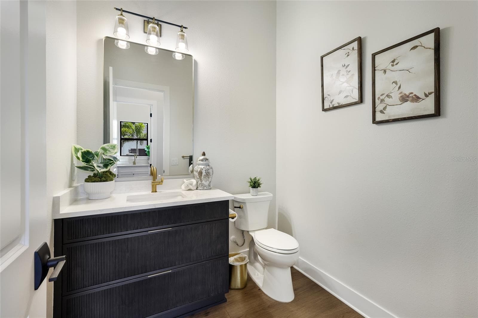 Powder room on main level - 17129 WATERWORKS TER, VENICE