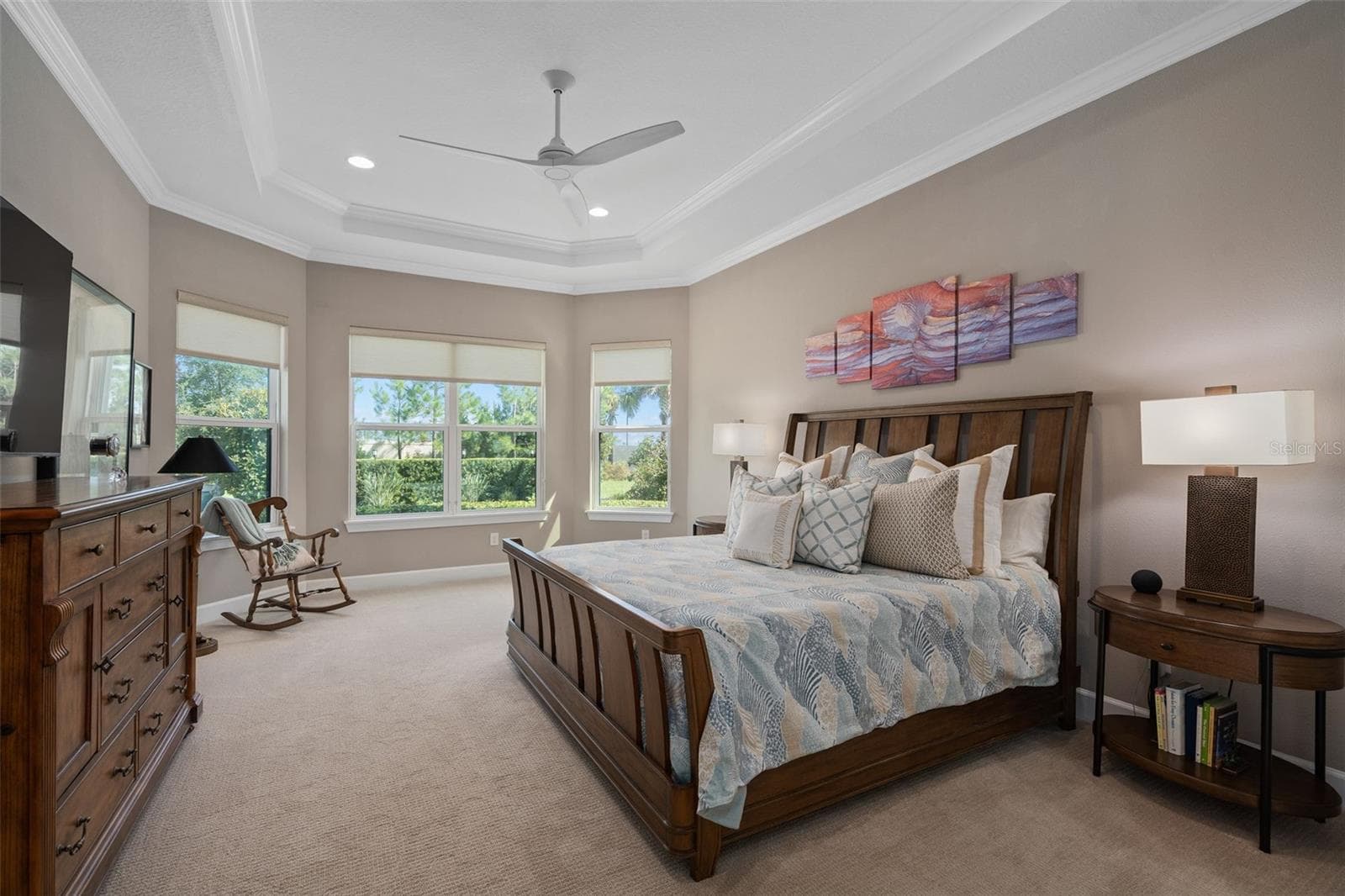 Primary bedroom suite with a Bay Window option offers plenty of natural light. - 1279 ZEEK RIDGE ST, CLERMONT