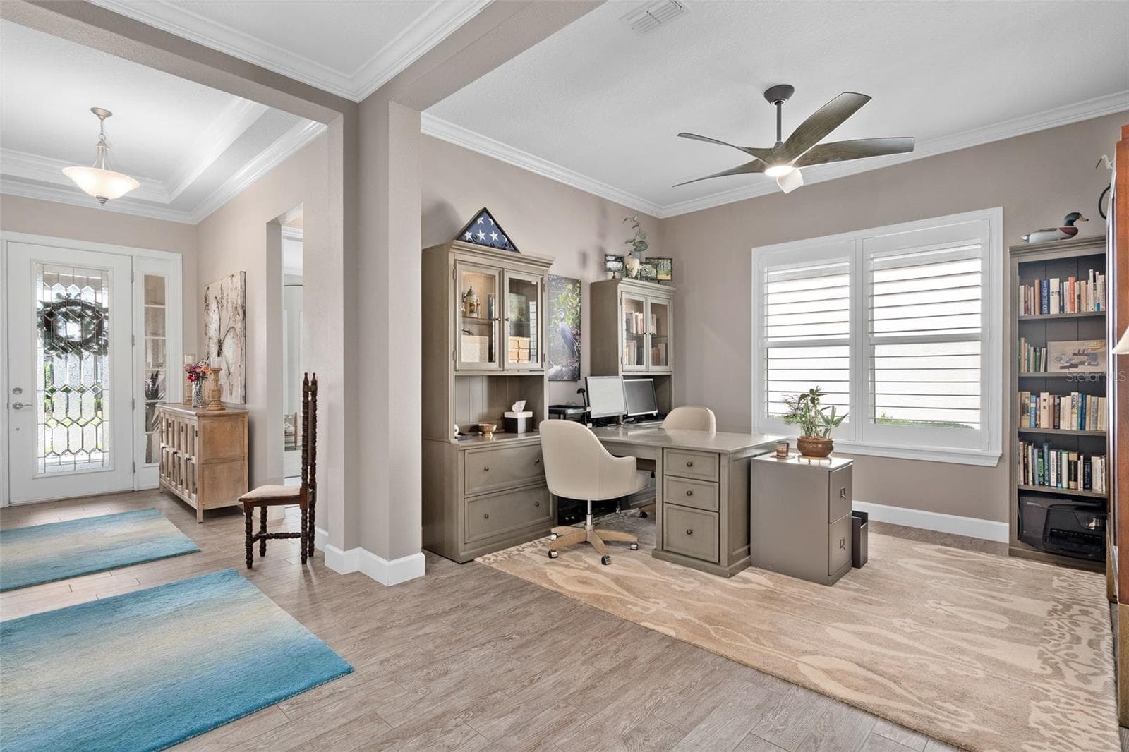 Office / Den / Flex room is off the foyer. - 1279 ZEEK RIDGE ST, CLERMONT