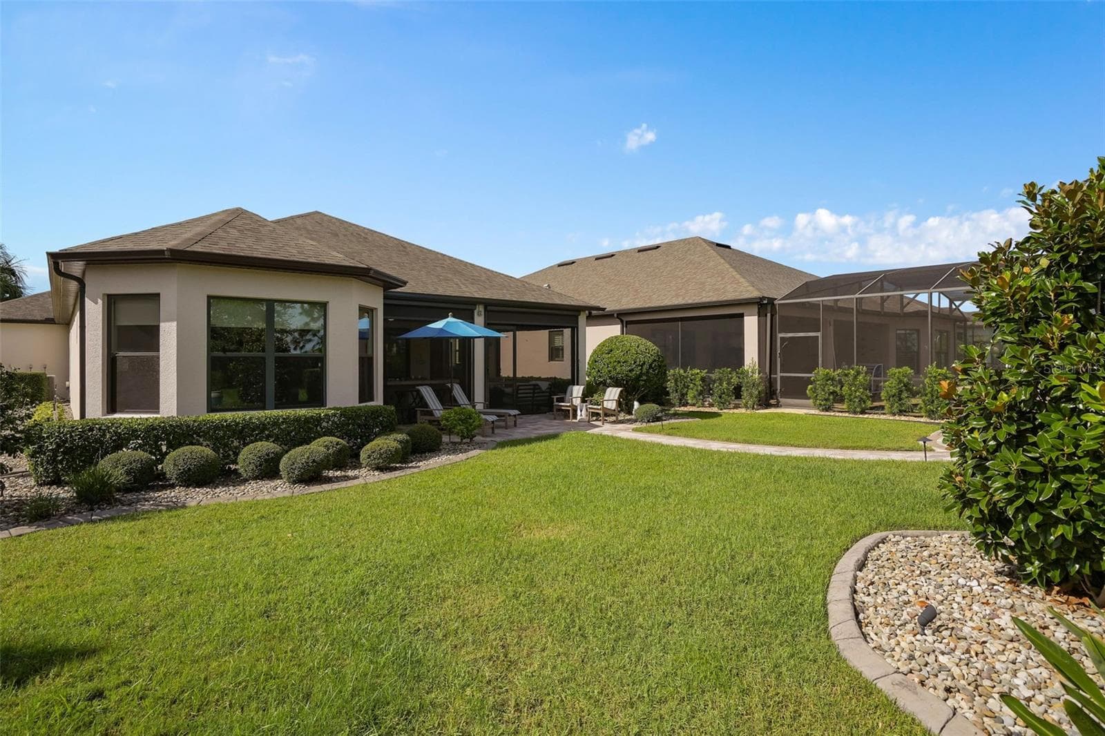 Rear elevation view. - 1279 ZEEK RIDGE ST, CLERMONT