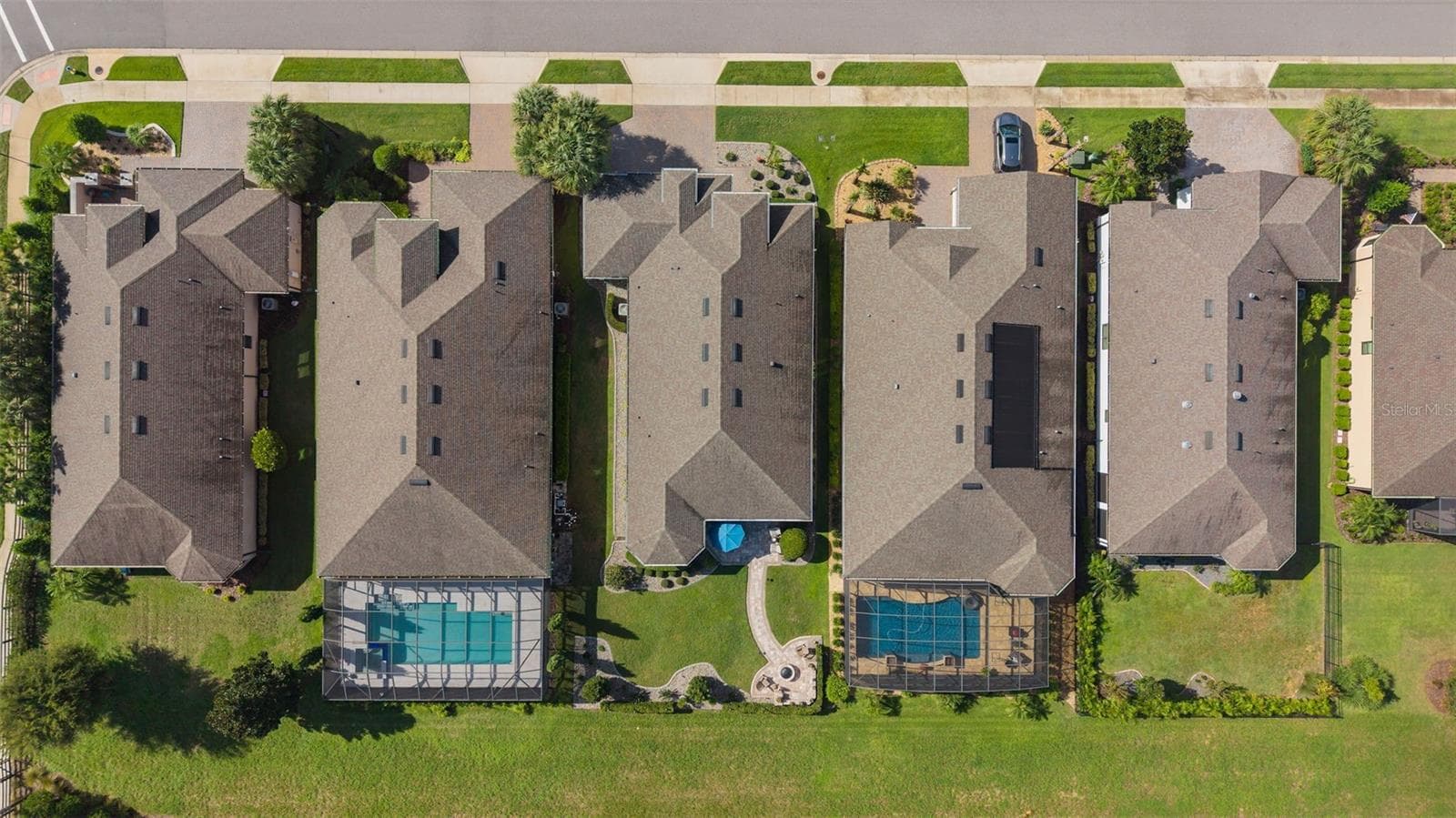 Overhead drone view. - 1279 ZEEK RIDGE ST, CLERMONT