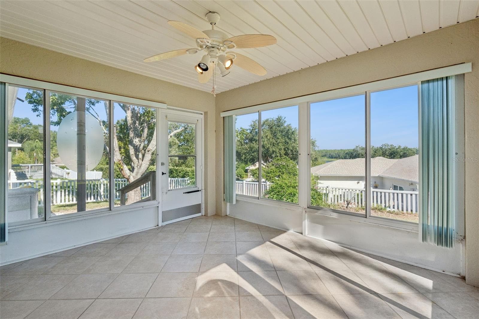 Views from the Florida Room. - 110 TWIN LAKE CIR, UMATILLA