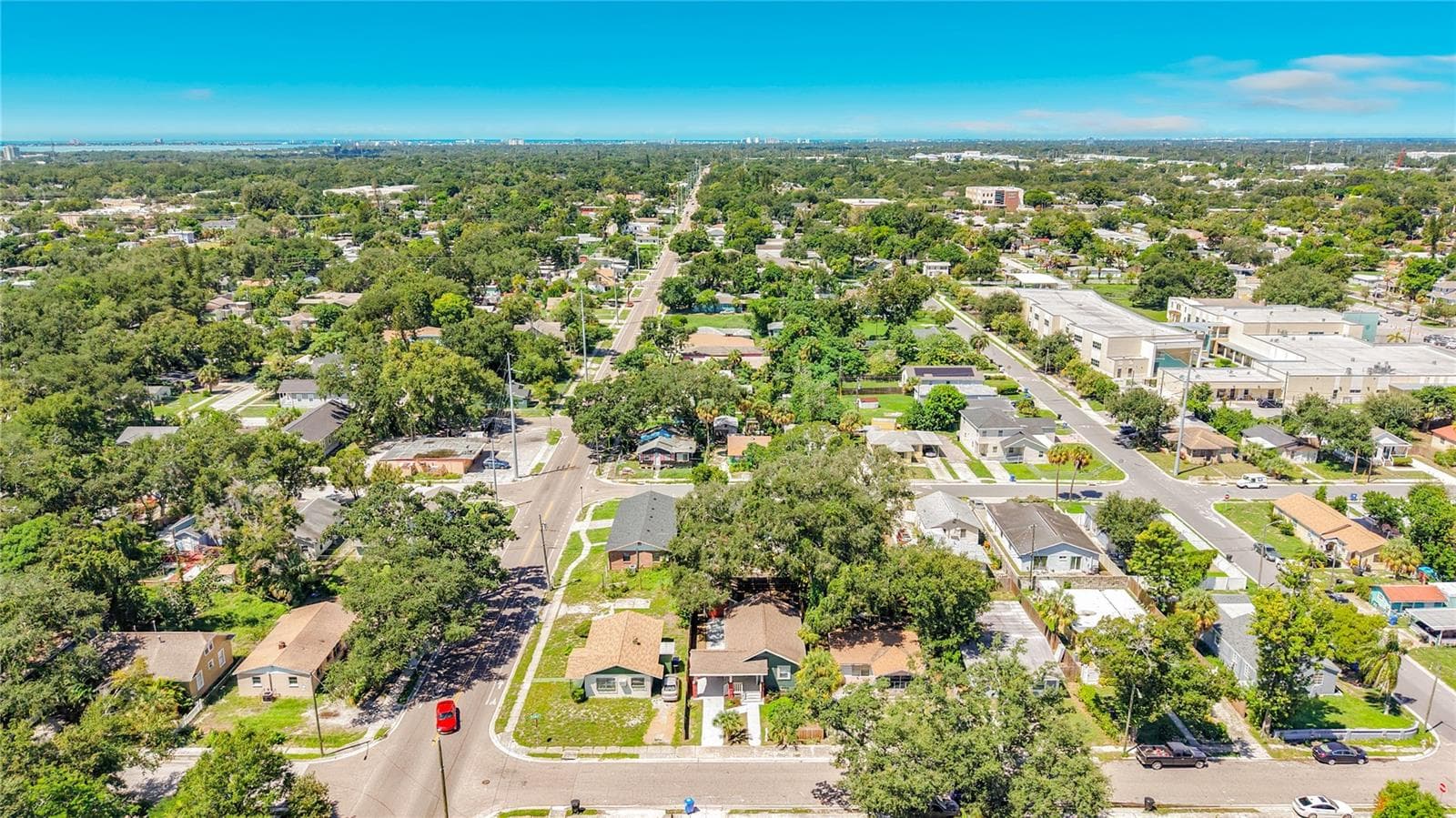 Aerial West - 1435 PRESCOTT ST S, ST PETERSBURG