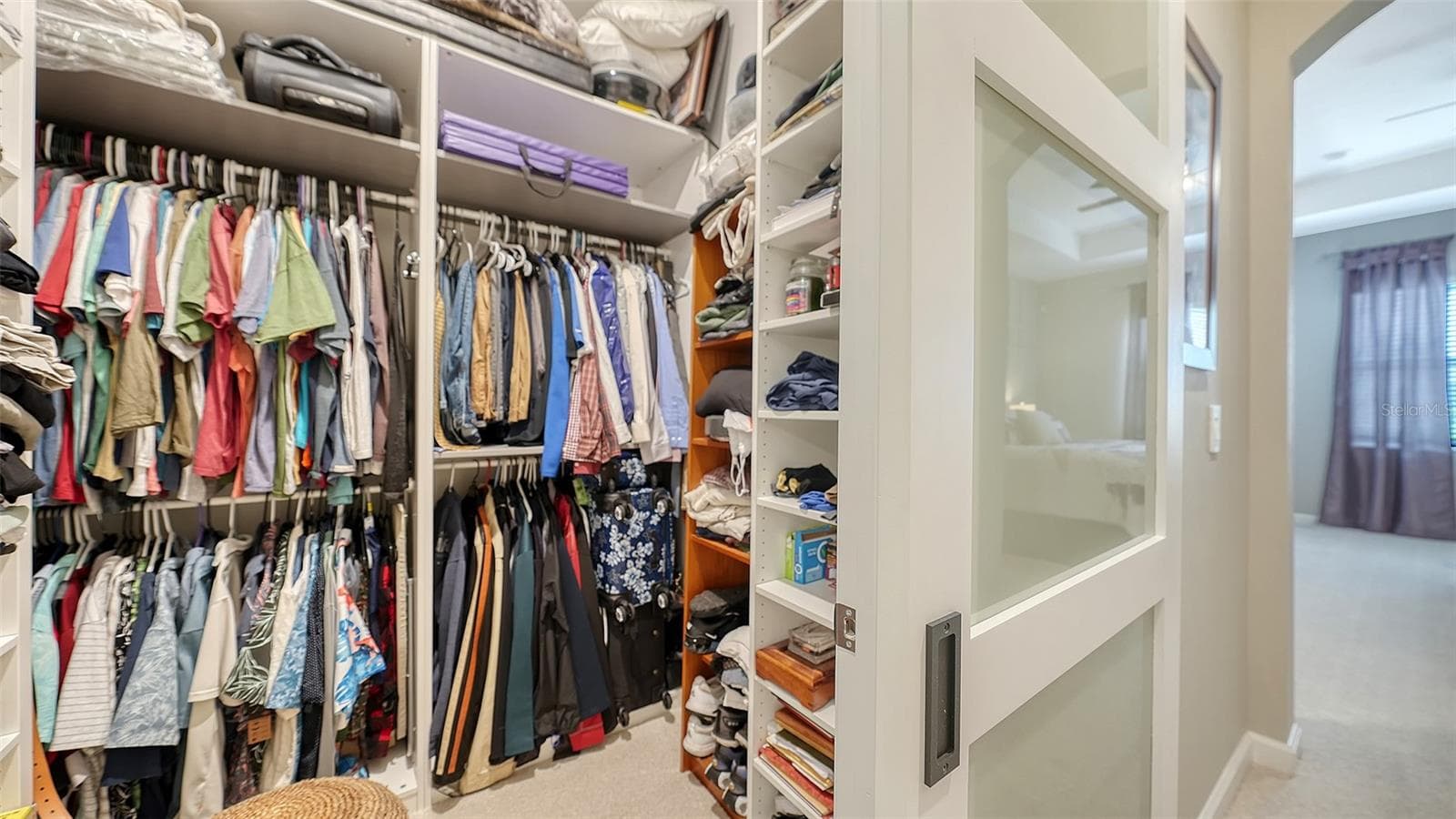 Master closet - 4915 SPARKLING SEA LN, BRADENTON