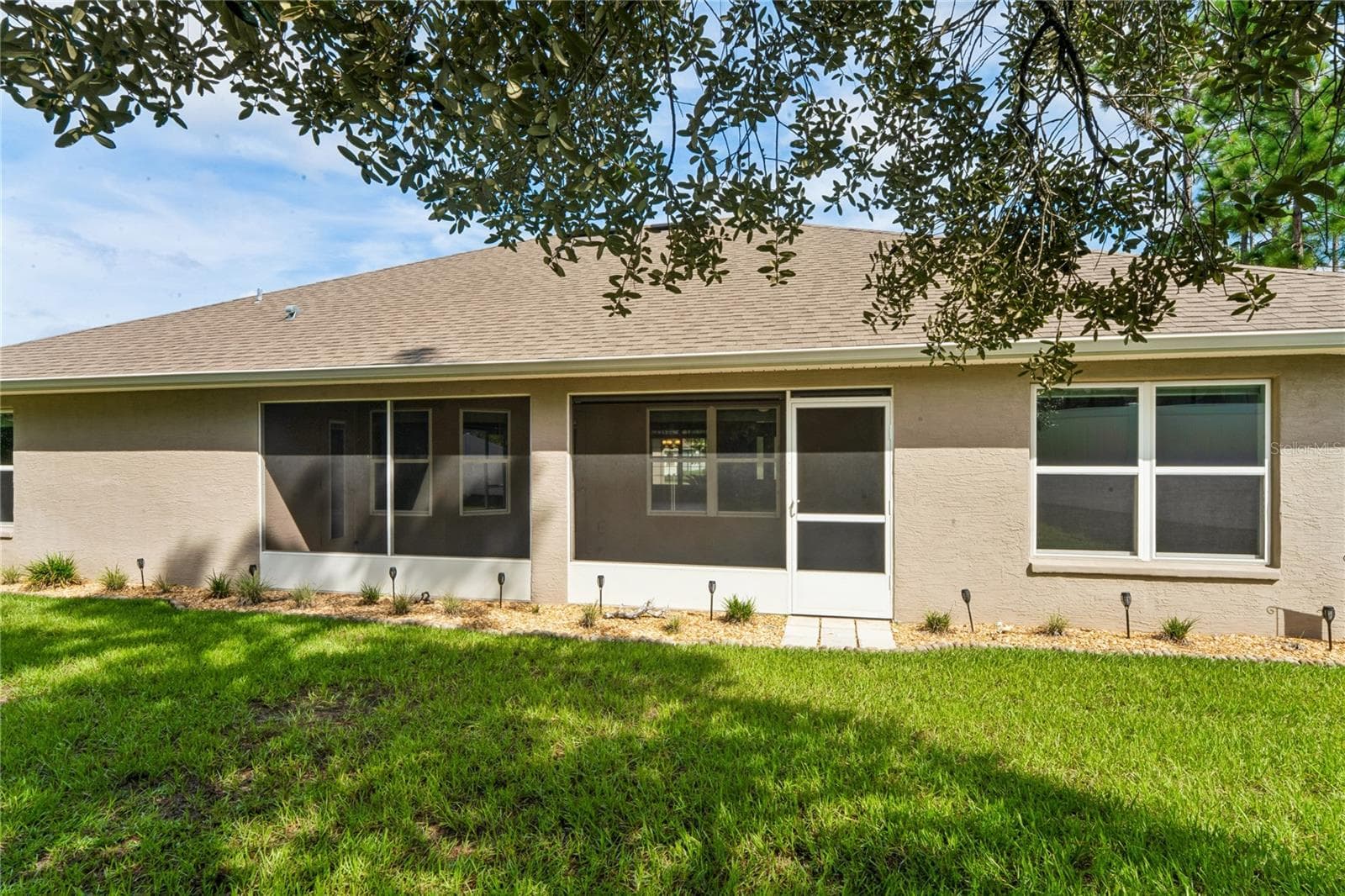 Back of house - 145 LINDER DR, HOMOSASSA