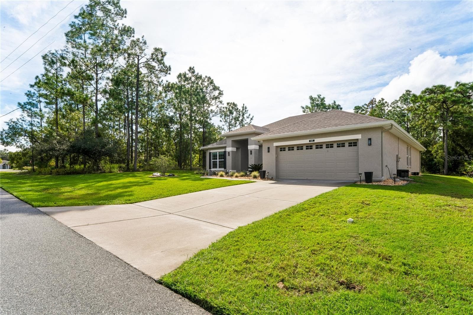 Nice wide driveway - 145 LINDER DR, HOMOSASSA