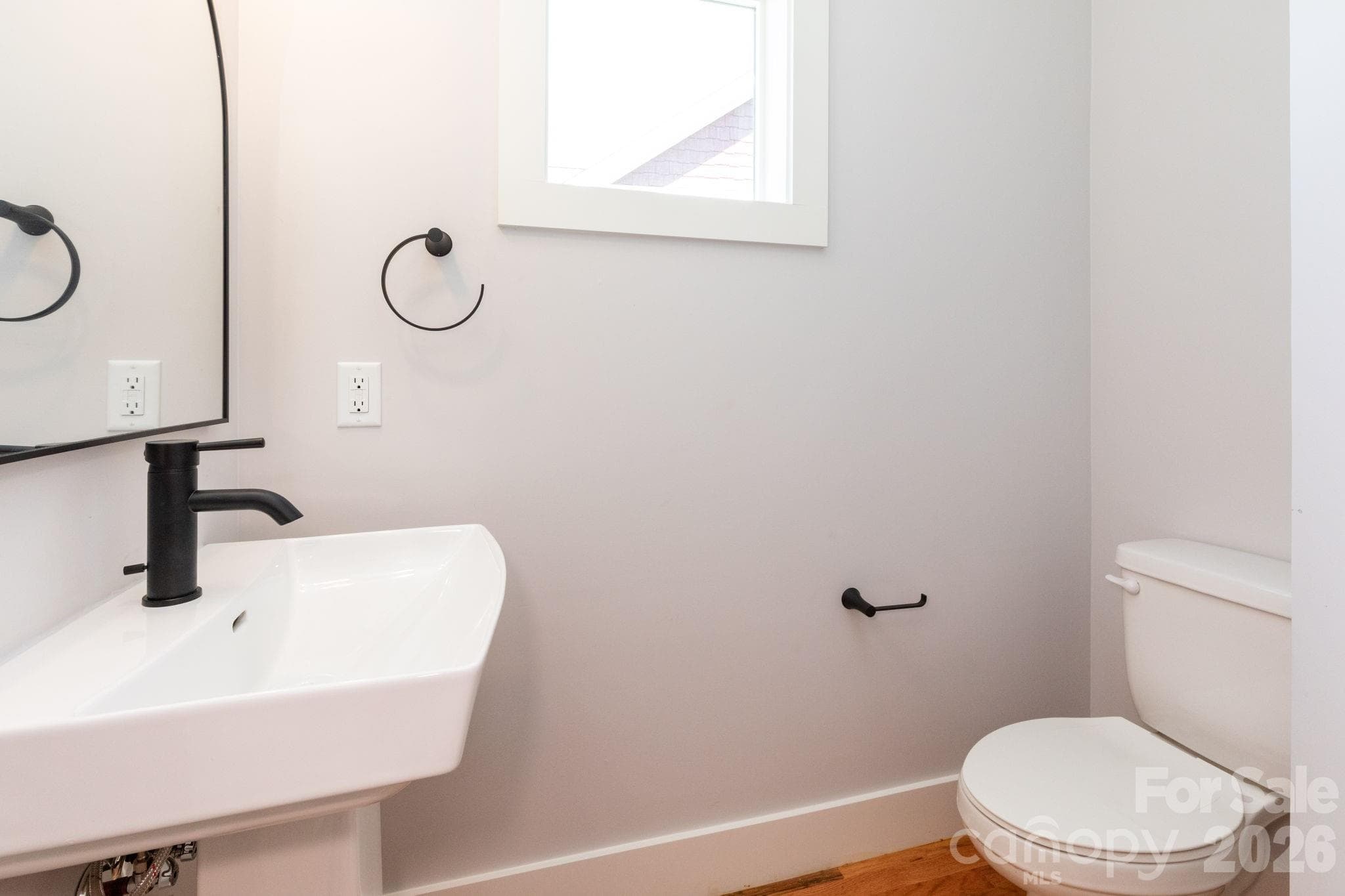 Main level Half Bathroom - 33 Loblolly Lane, Asheville