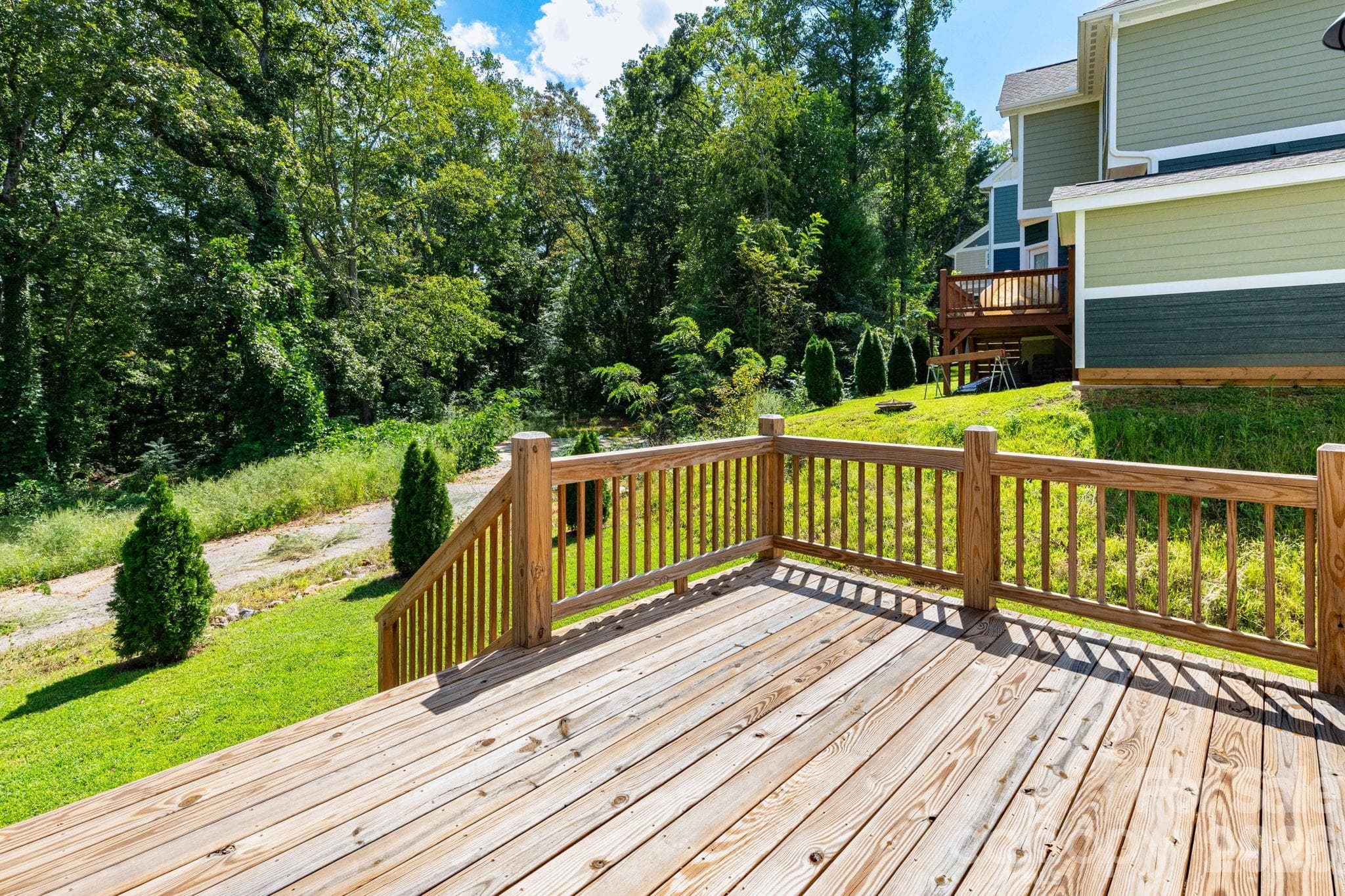 Back Deck - 33 Loblolly Lane, Asheville